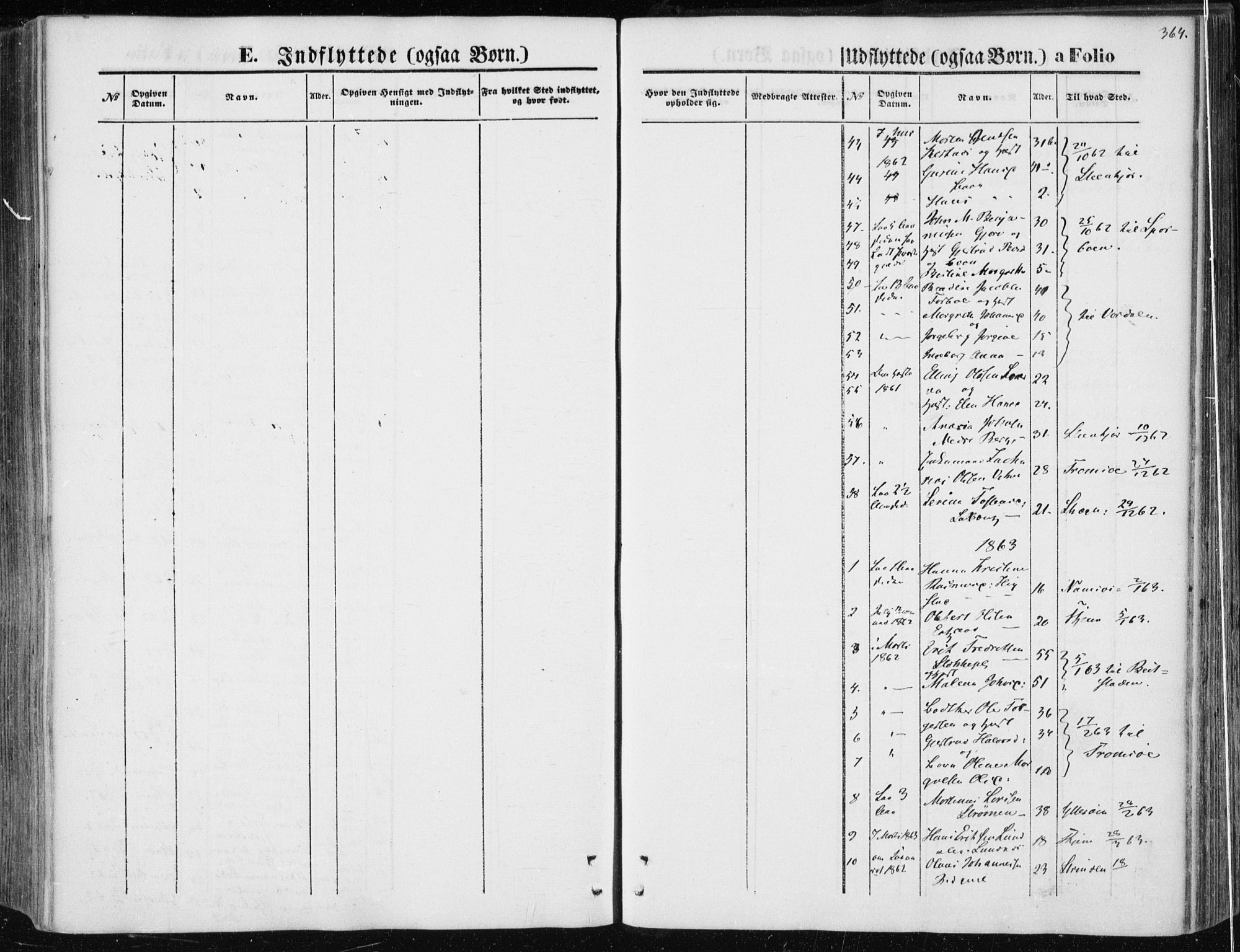 Ministerialprotokoller, klokkerbøker og fødselsregistre - Nord-Trøndelag, SAT/A-1458/730/L0283: Parish register (official) no. 730A08, 1855-1865, p. 364