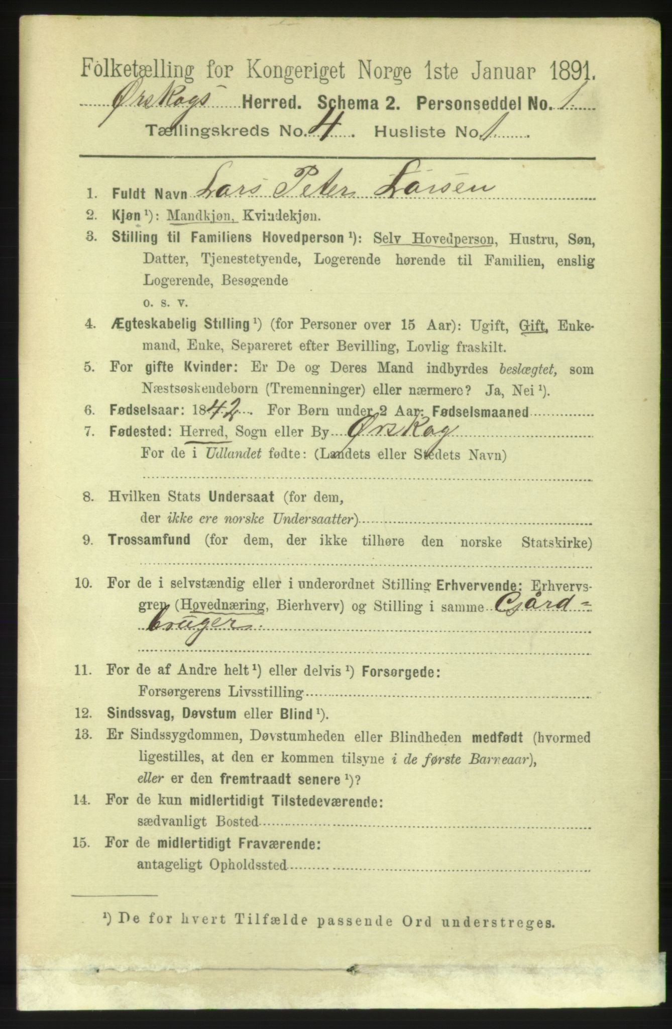 RA, 1891 census for 1527 Ørskog, 1891, p. 1746