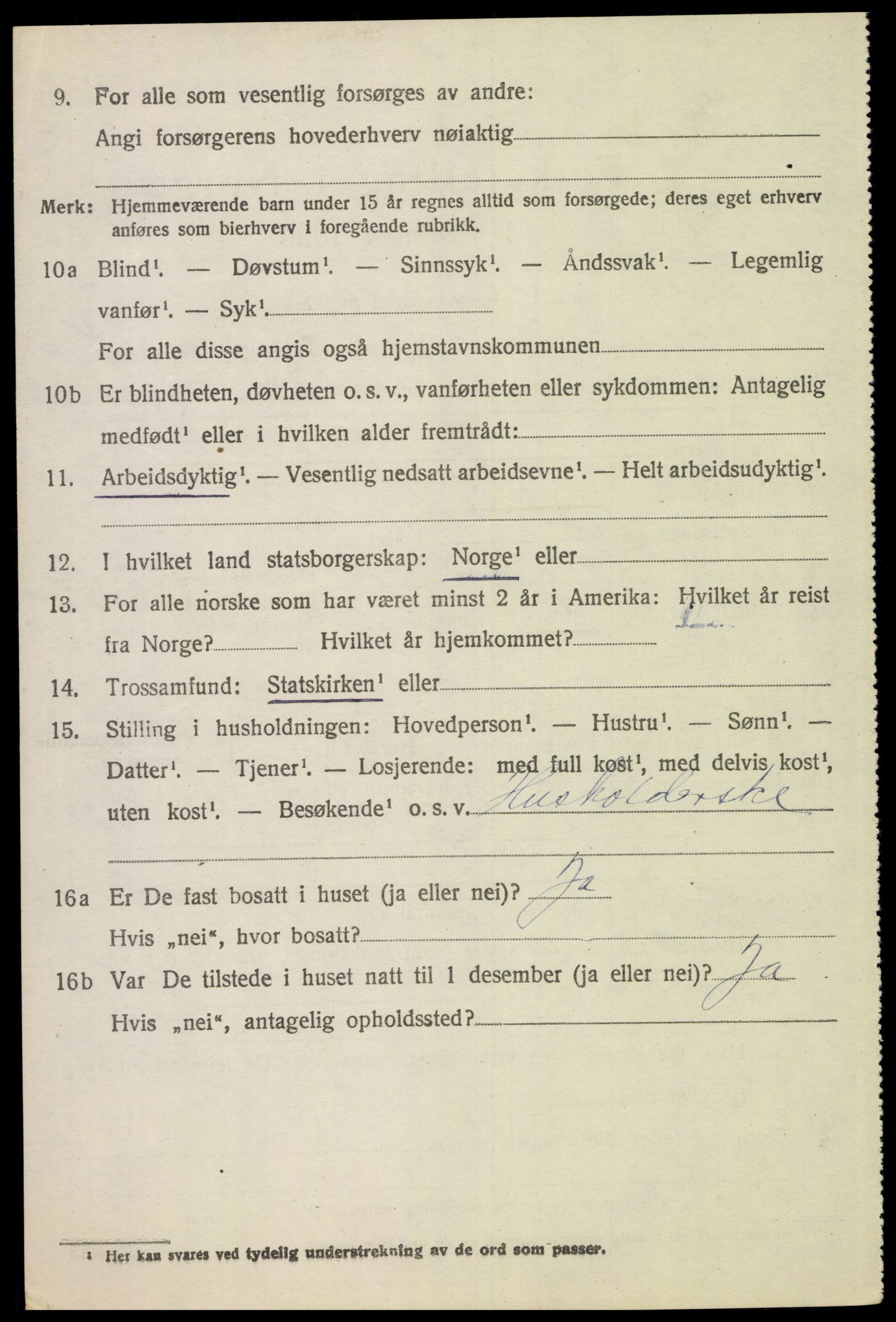 SAH, 1920 census for Eidskog, 1920, p. 12116