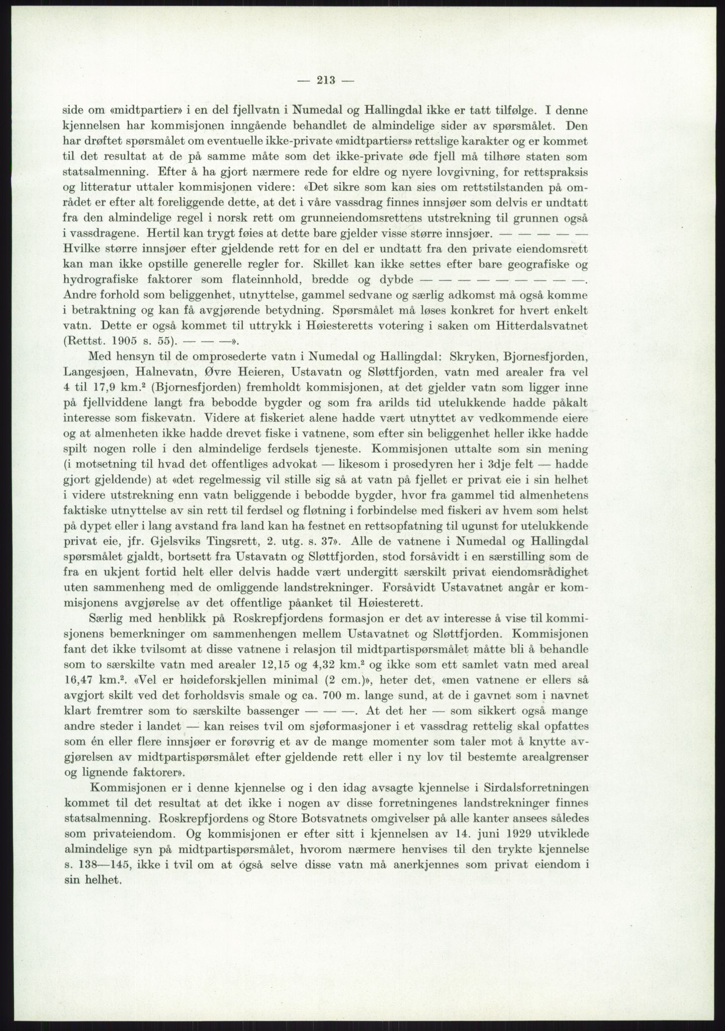 Høyfjellskommisjonen, AV/RA-S-1546/X/Xa/L0001: Nr. 1-33, 1909-1953, p. 1548