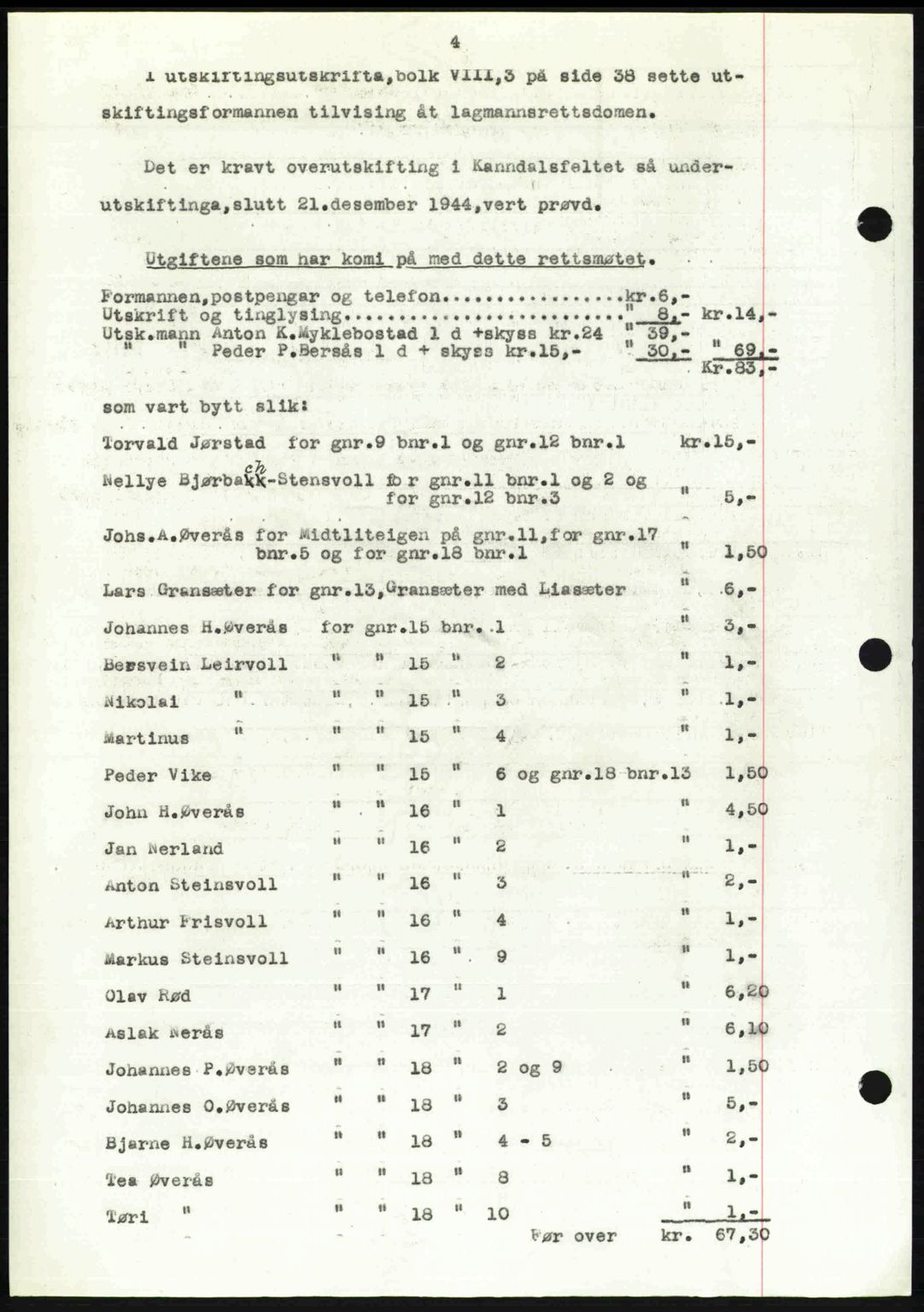 Romsdal sorenskriveri, AV/SAT-A-4149/1/2/2C: Mortgage book no. A28, 1948-1949, Diary no: : 3326/1948