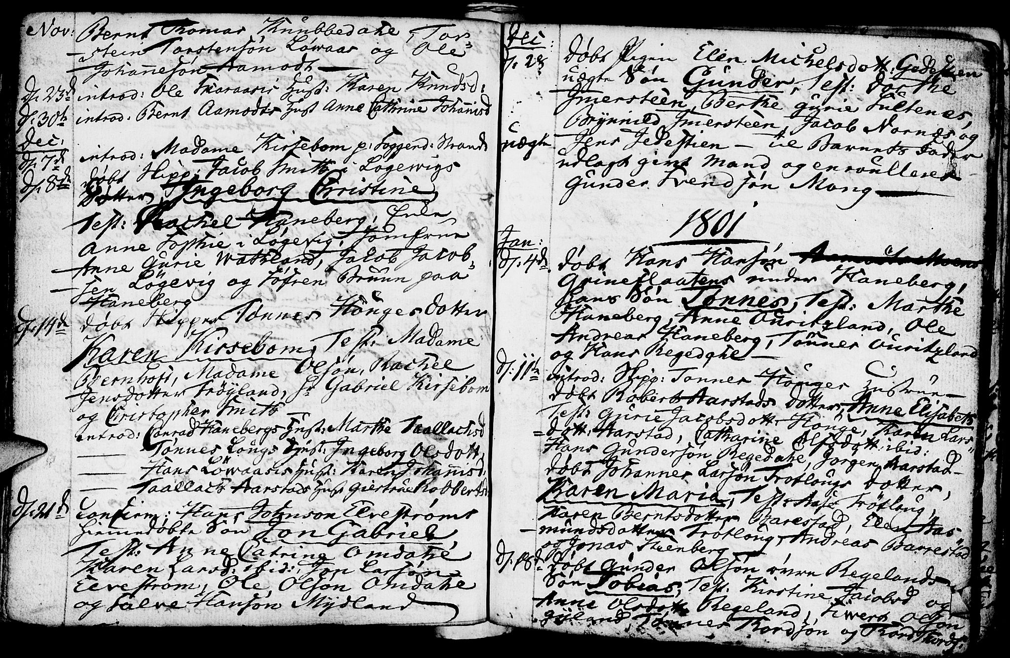 Sokndal sokneprestkontor, AV/SAST-A-101808: Parish register (official) no. A 4, 1762-1811