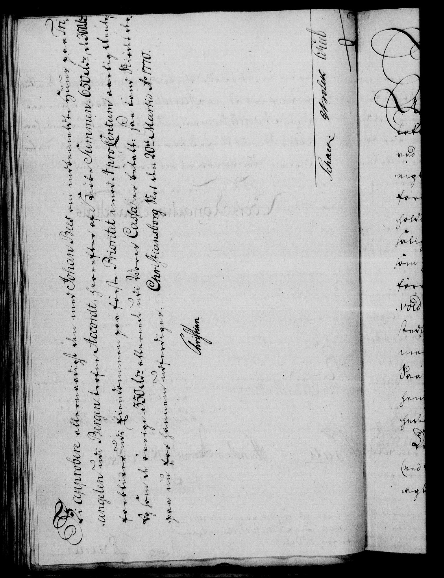 Rentekammeret, Kammerkanselliet, RA/EA-3111/G/Gf/Gfa/L0052: Norsk relasjons- og resolusjonsprotokoll (merket RK 52.52), 1770, p. 114