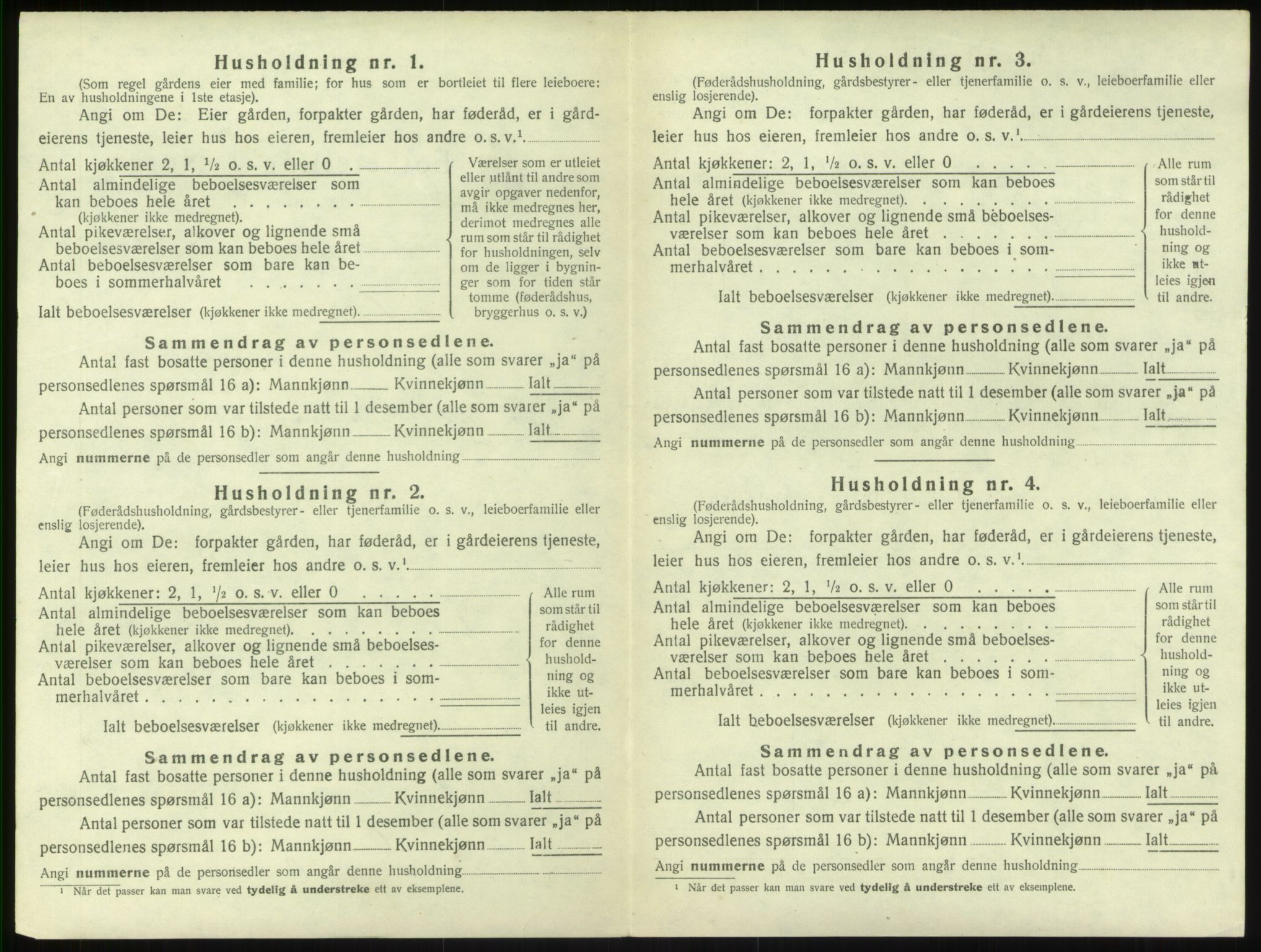 SAB, 1920 census for Sogndal, 1920, p. 391