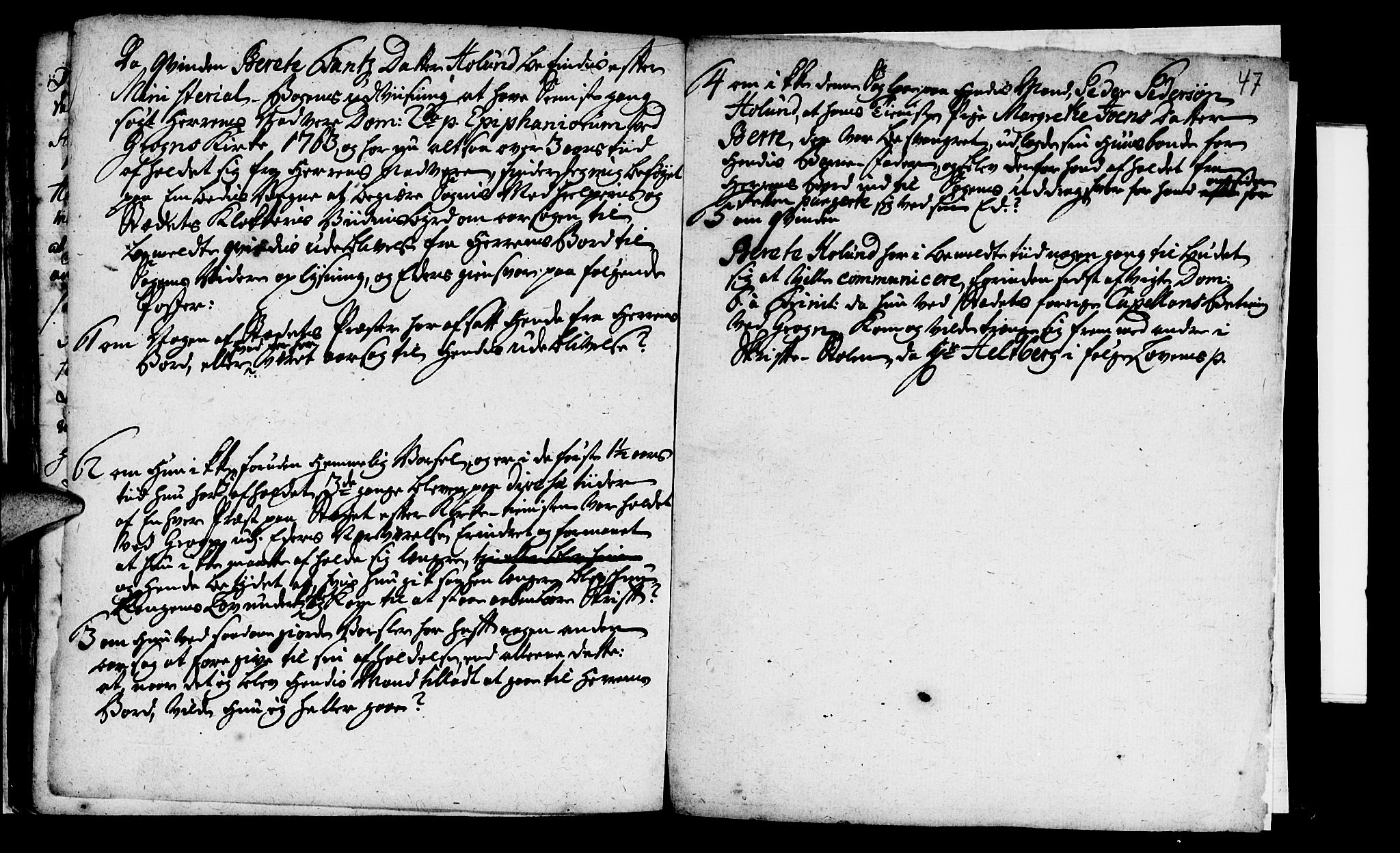 Ministerialprotokoller, klokkerbøker og fødselsregistre - Nord-Trøndelag, SAT/A-1458/765/L0561: Parish register (official) no. 765A02, 1758-1765, p. 47