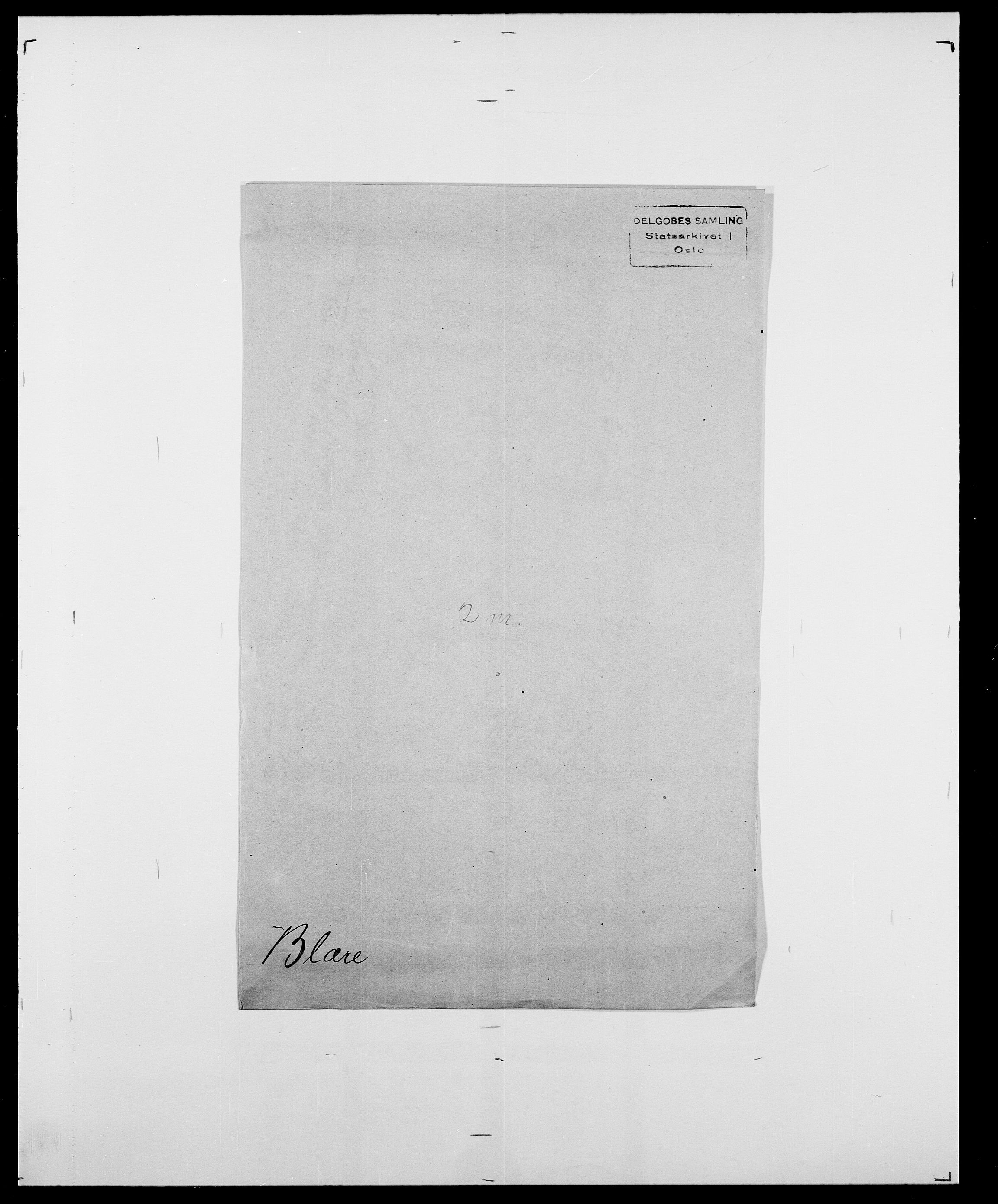 Delgobe, Charles Antoine - samling, SAO/PAO-0038/D/Da/L0004: Bergendahl - Blære, p. 818