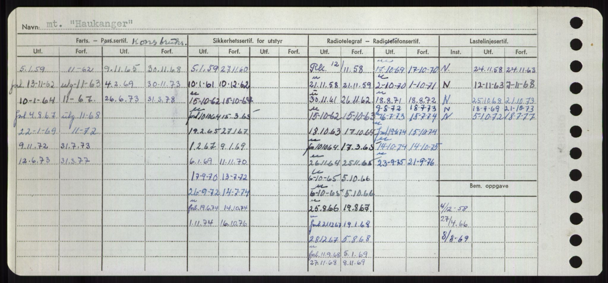 Sjøfartsdirektoratet med forløpere, Skipsmålingen, AV/RA-S-1627/H/Hd/L0014: Fartøy, H-Havl, p. 426