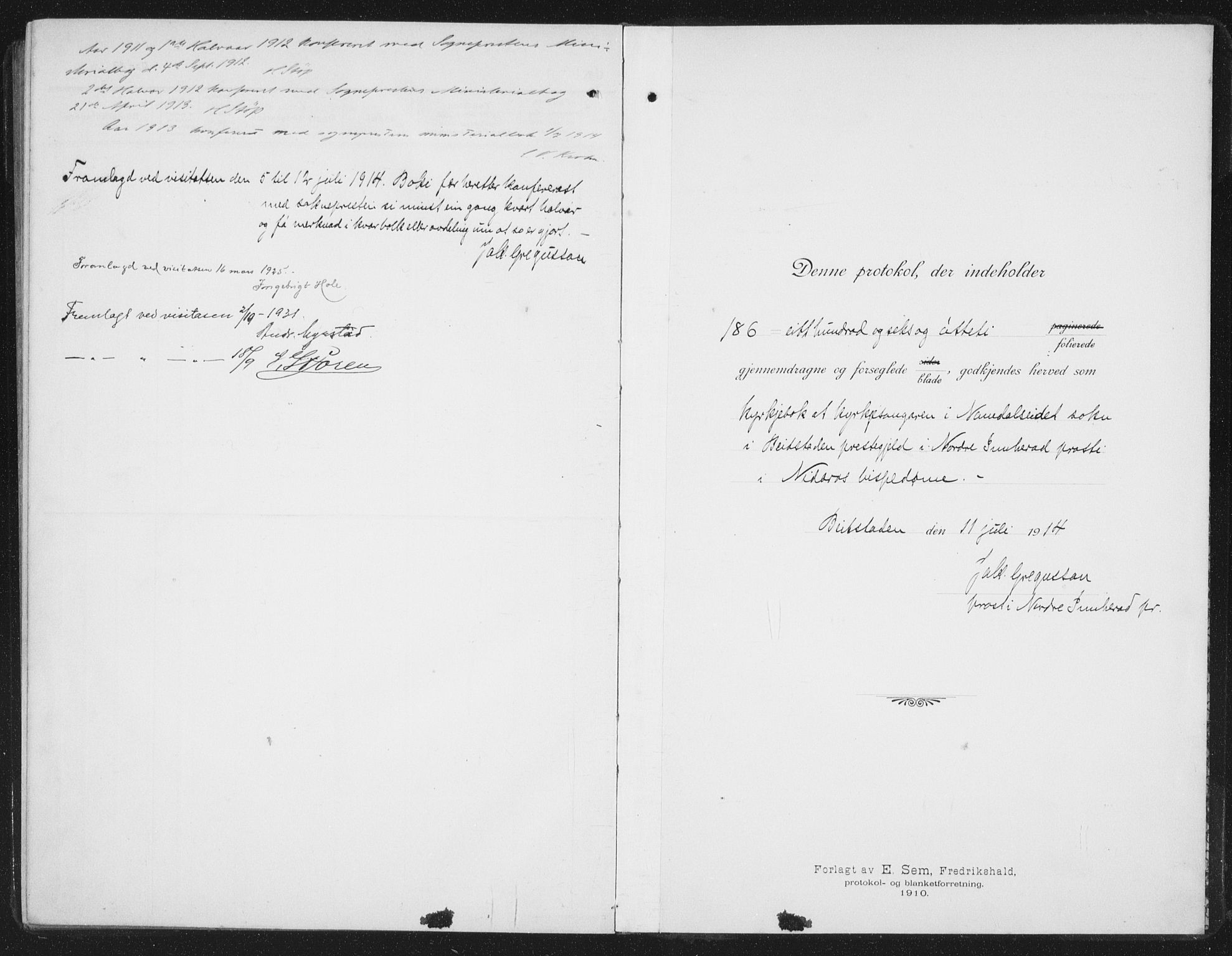 Ministerialprotokoller, klokkerbøker og fødselsregistre - Nord-Trøndelag, SAT/A-1458/742/L0413: Parish register (copy) no. 742C04, 1911-1938