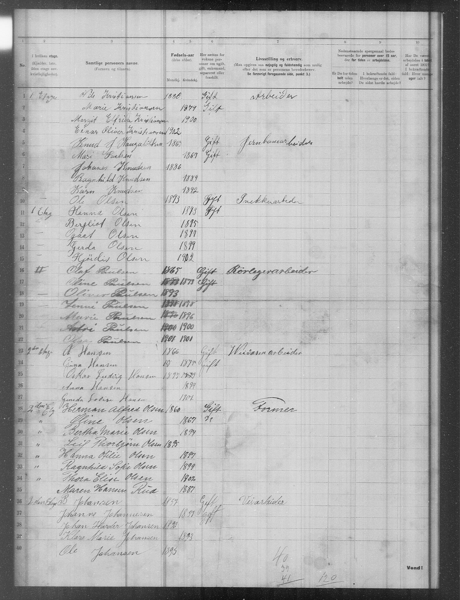 OBA, Municipal Census 1902 for Kristiania, 1902, p. 14426