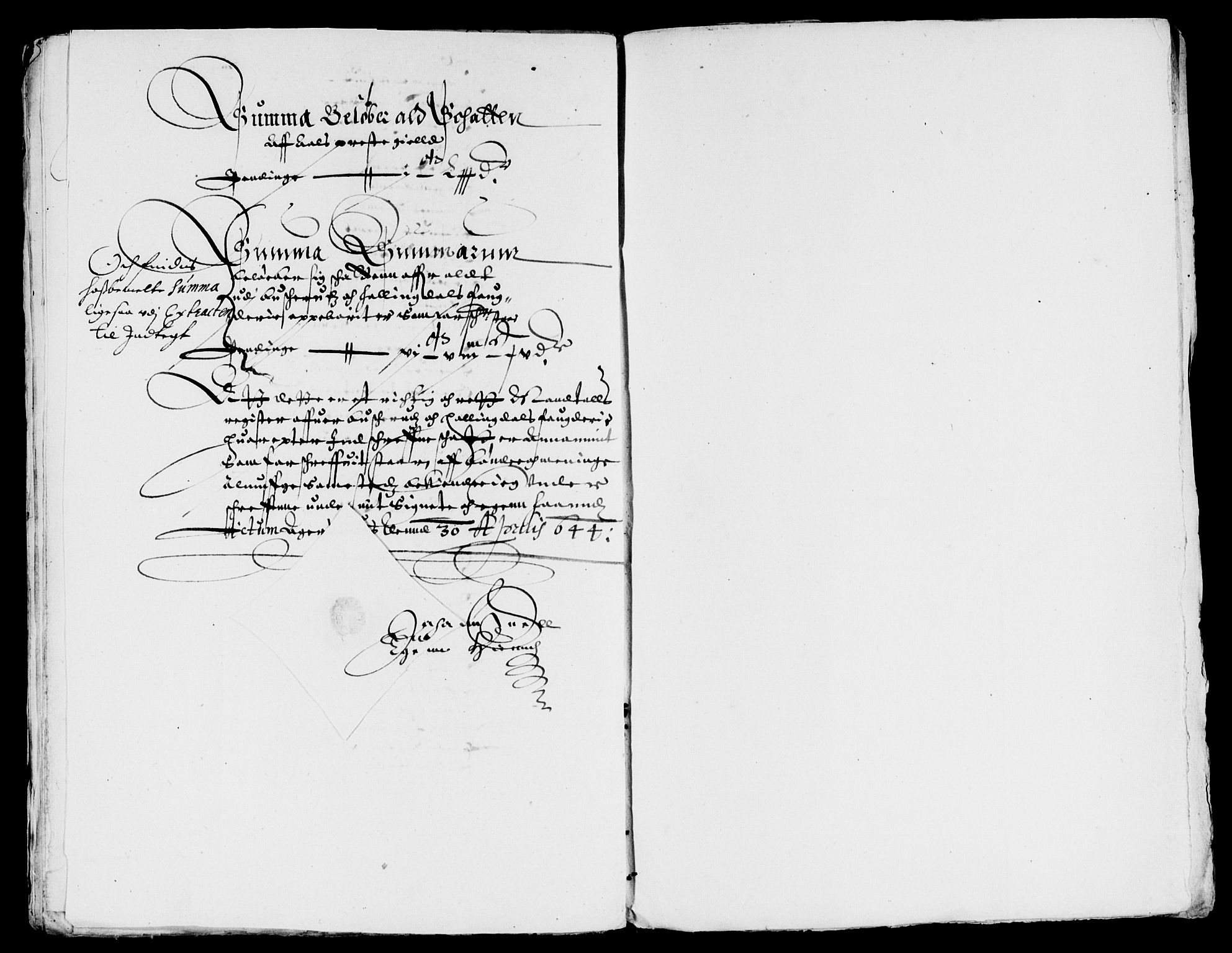 Rentekammeret inntil 1814, Reviderte regnskaper, Lensregnskaper, AV/RA-EA-5023/R/Rb/Rba/L0182: Akershus len, 1643-1645
