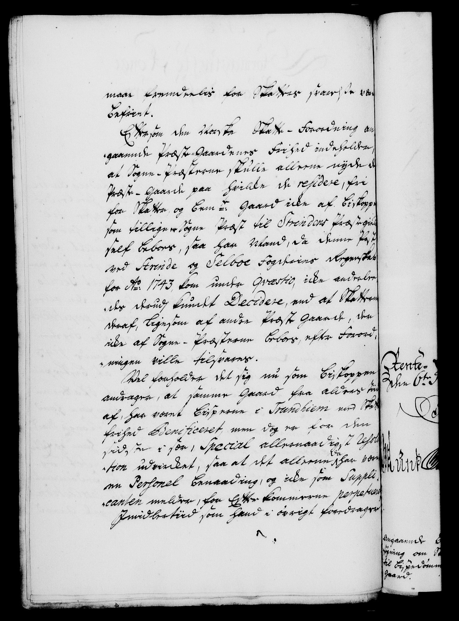 Rentekammeret, Kammerkanselliet, RA/EA-3111/G/Gf/Gfa/L0029: Norsk relasjons- og resolusjonsprotokoll (merket RK 52.29), 1746-1747, p. 232