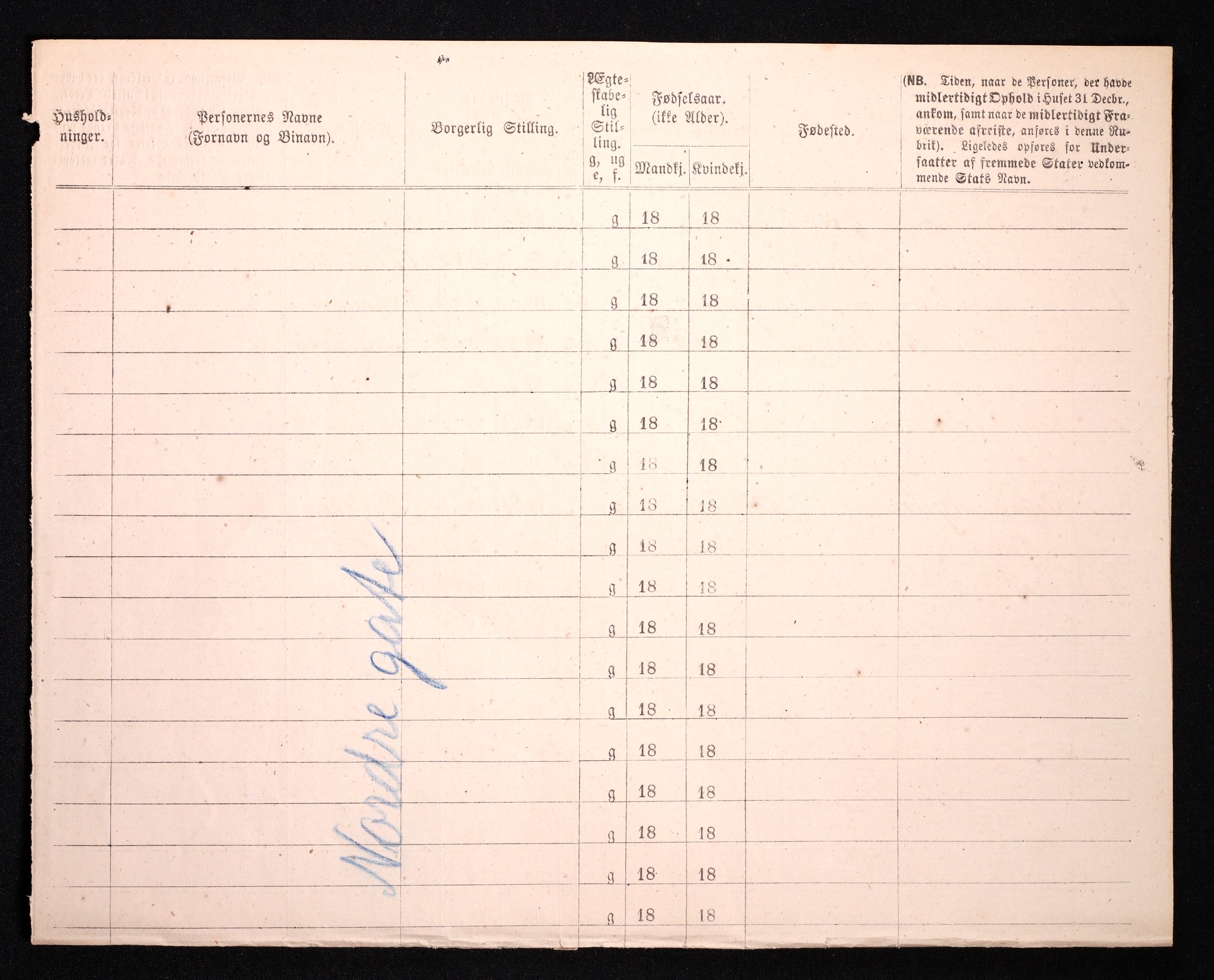 RA, 1870 census for 0301 Kristiania, 1870, p. 2639