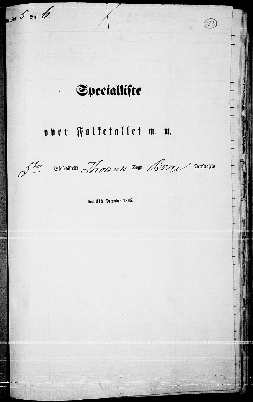 RA, 1865 census for Borge, 1865, p. 122
