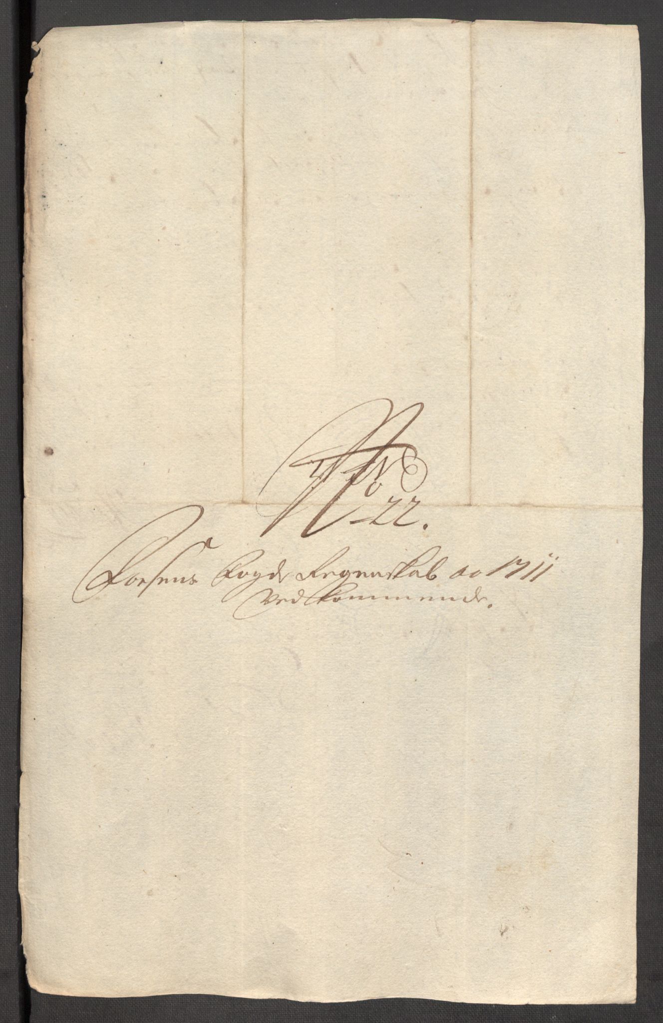 Rentekammeret inntil 1814, Reviderte regnskaper, Fogderegnskap, RA/EA-4092/R57/L3860: Fogderegnskap Fosen, 1711, p. 339