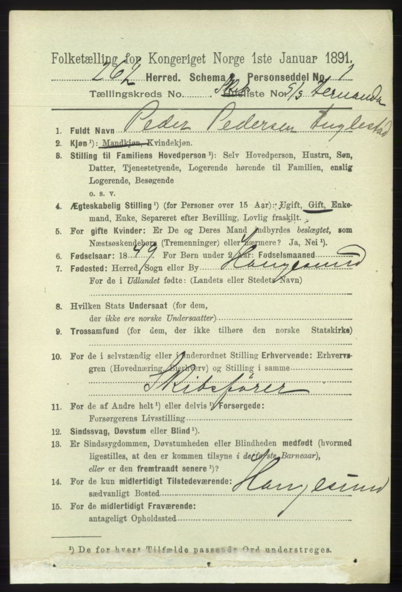 RA, 1891 census for 1247 Askøy, 1891, p. 7684