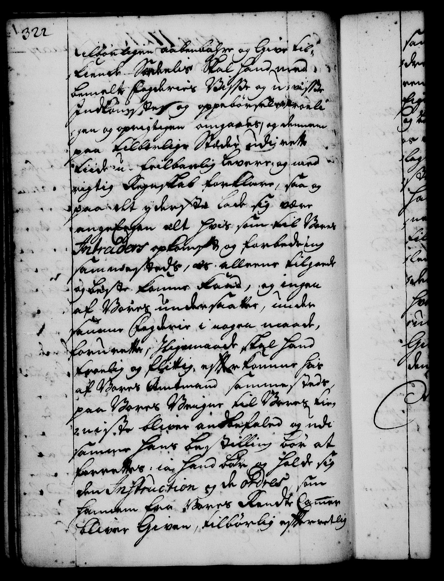 Rentekammeret, Kammerkanselliet, RA/EA-3111/G/Gg/Gge/L0001: Norsk bestallingsprotokoll med register (merket RK 53.25), 1720-1730, p. 322