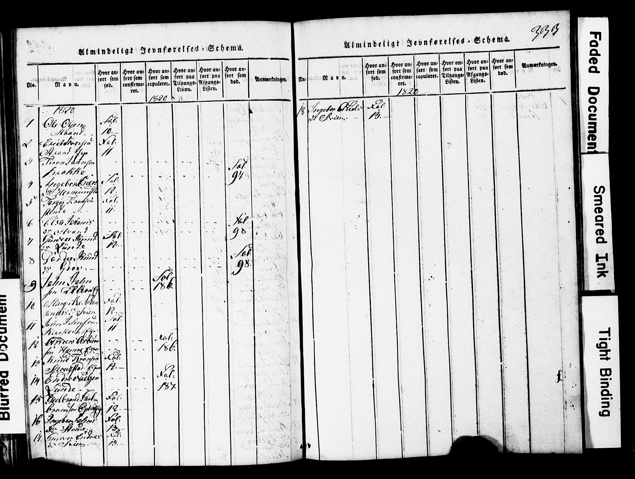 Vang prestekontor, Valdres, SAH/PREST-140/H/Hb/L0001: Parish register (copy) no. 1, 1814-1820, p. 333