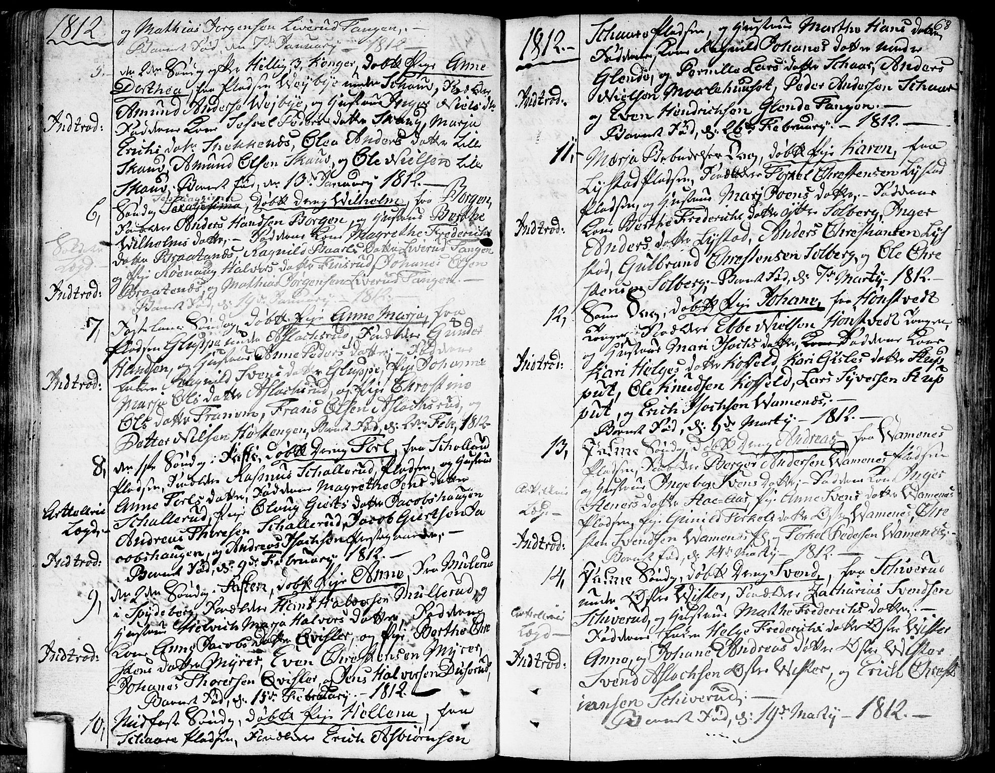 Skiptvet prestekontor Kirkebøker, SAO/A-20009/F/Fa/L0004: Parish register (official) no. 4, 1794-1814, p. 68