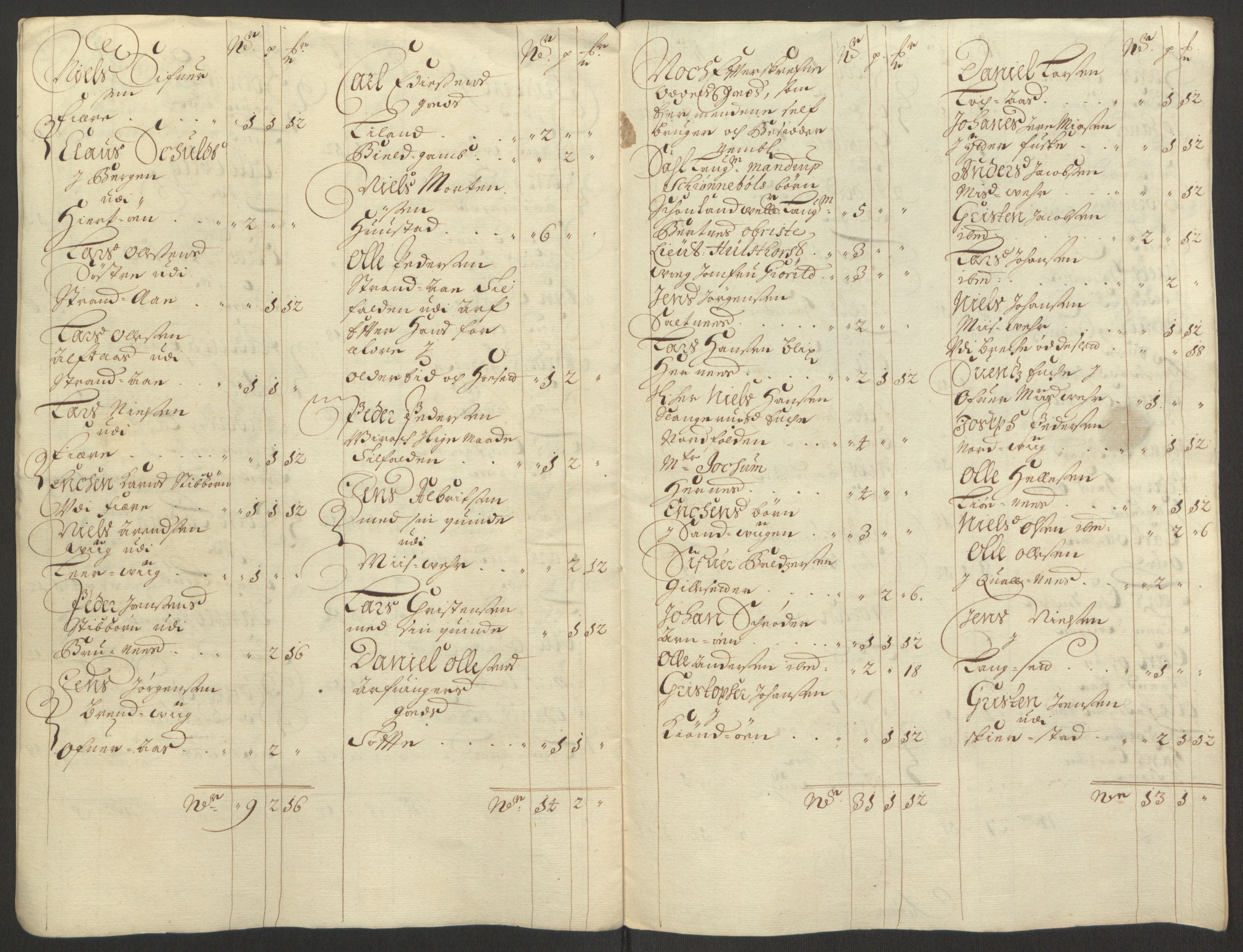 Rentekammeret inntil 1814, Reviderte regnskaper, Fogderegnskap, RA/EA-4092/R66/L4577: Fogderegnskap Salten, 1691-1693, p. 103