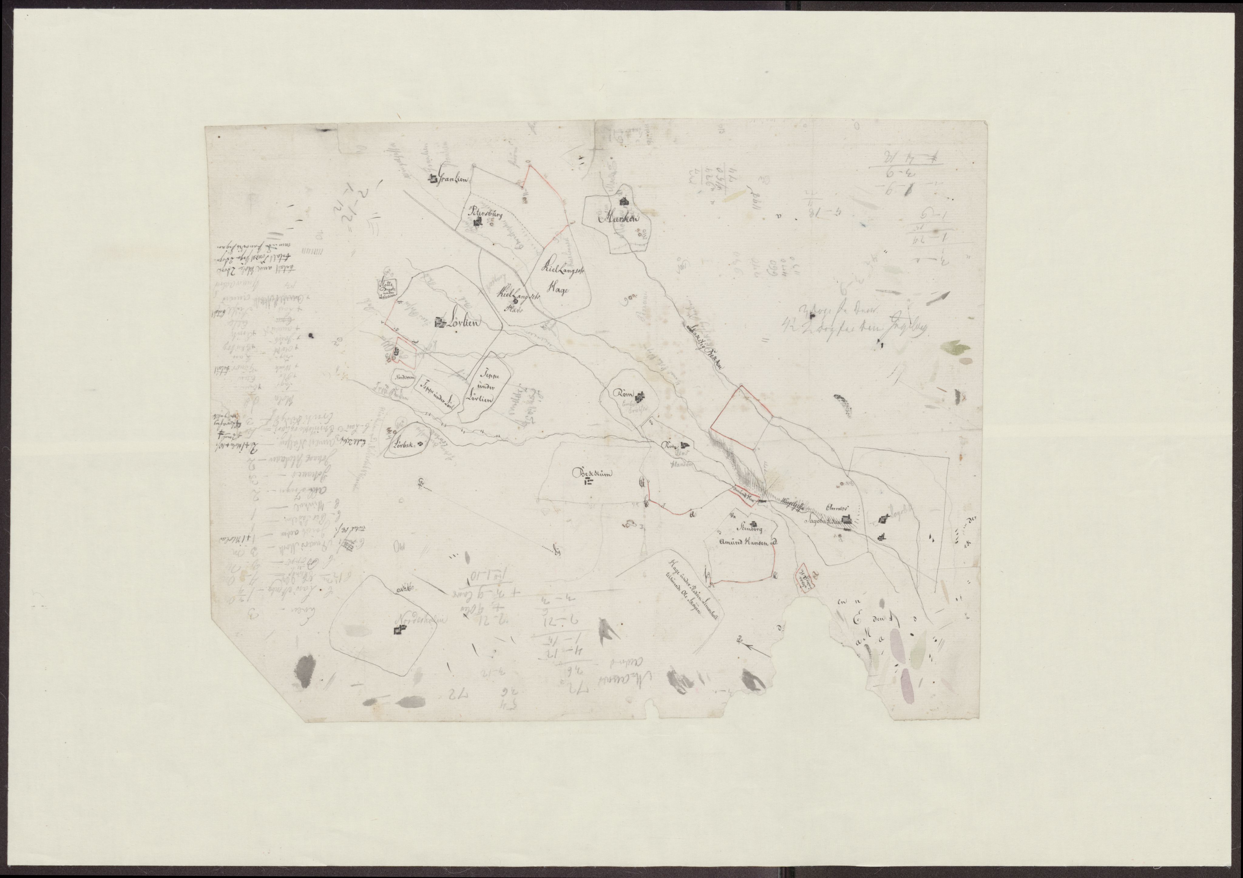 Kartsamlingen - Statsarkivet i Hamar, AV/SAH-KART-001/F/Fa/L0001: Kart, 1629-1992, p. 182