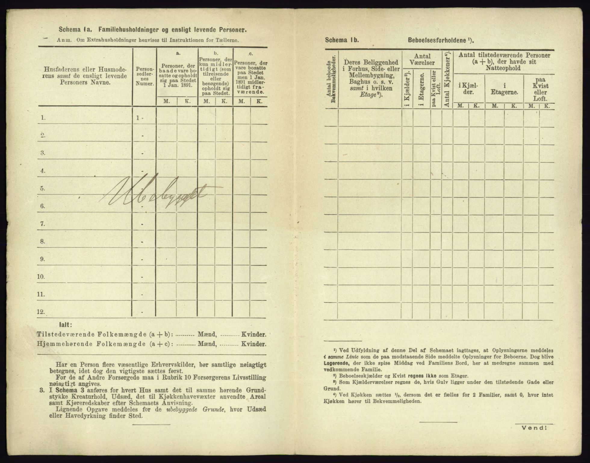 RA, 1891 census for 0702 Holmestrand, 1891, p. 483