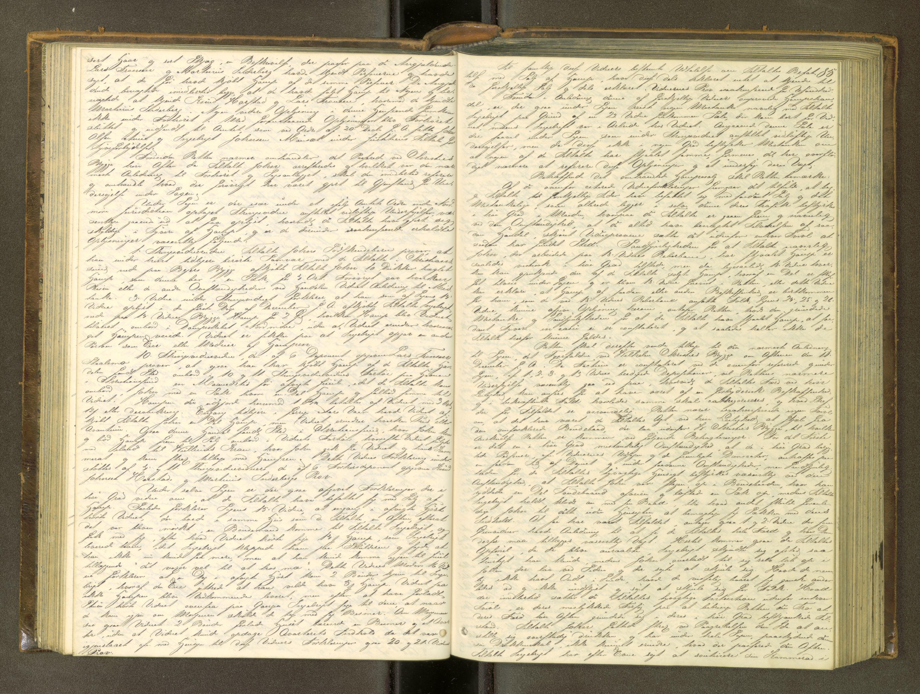 Kristiansund byfogd, AV/SAT-A-4587/A/04/L0003: Domprotokoll. Aut. 08.10.1861, 1861-1868, p. 84b-85a
