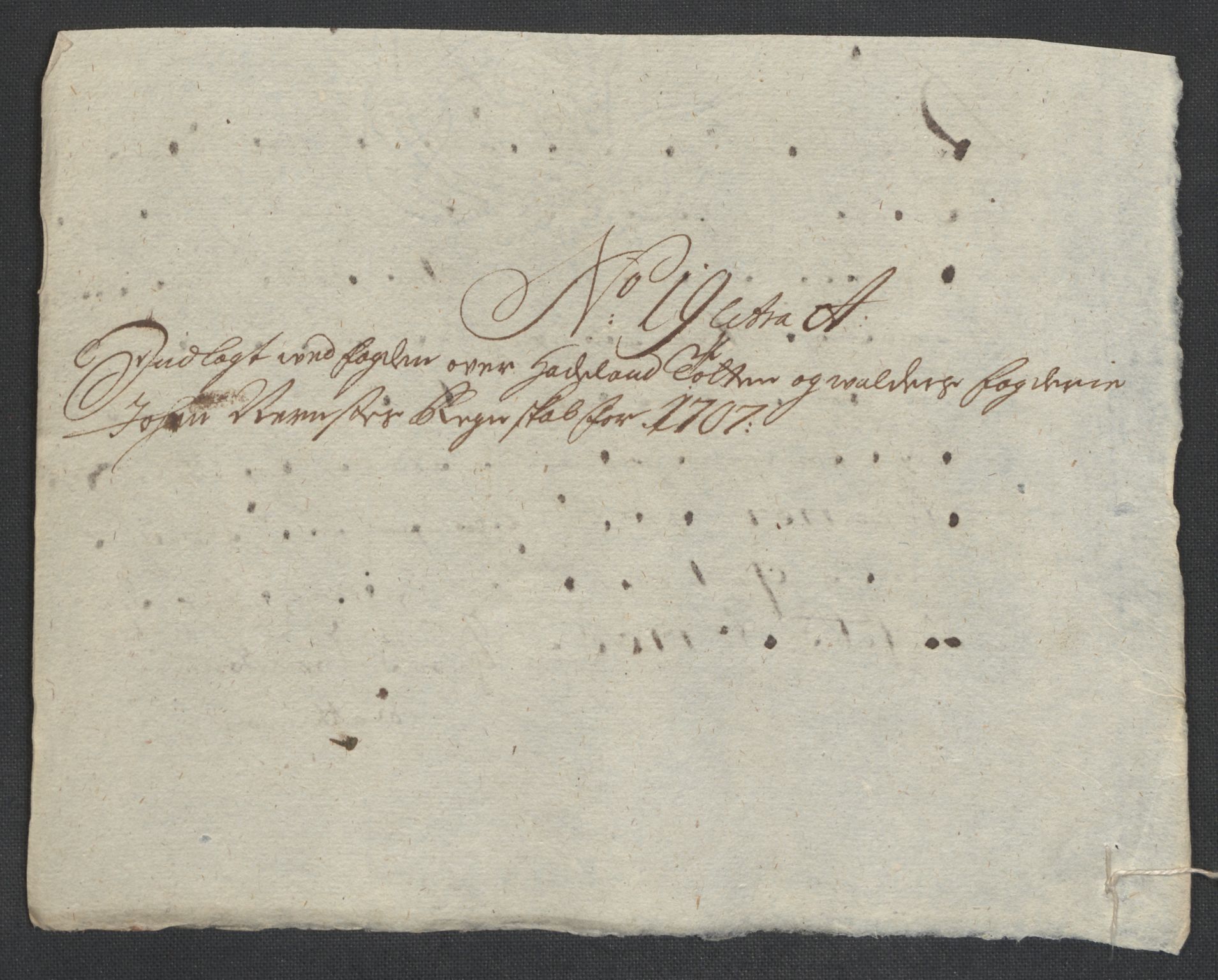 Rentekammeret inntil 1814, Reviderte regnskaper, Fogderegnskap, AV/RA-EA-4092/R18/L1305: Fogderegnskap Hadeland, Toten og Valdres, 1707-1708, p. 320