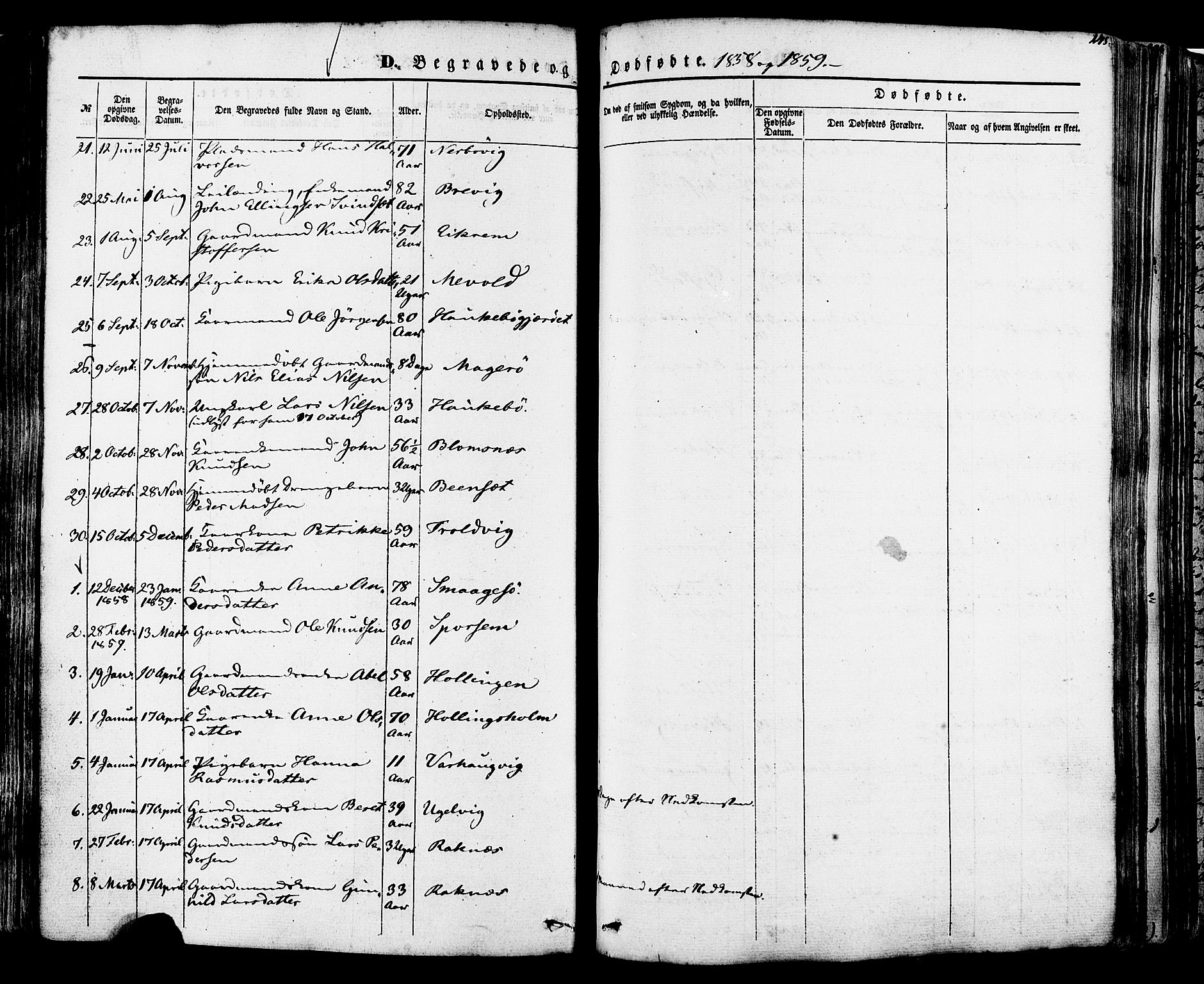 Ministerialprotokoller, klokkerbøker og fødselsregistre - Møre og Romsdal, AV/SAT-A-1454/560/L0719: Parish register (official) no. 560A03, 1845-1872, p. 248