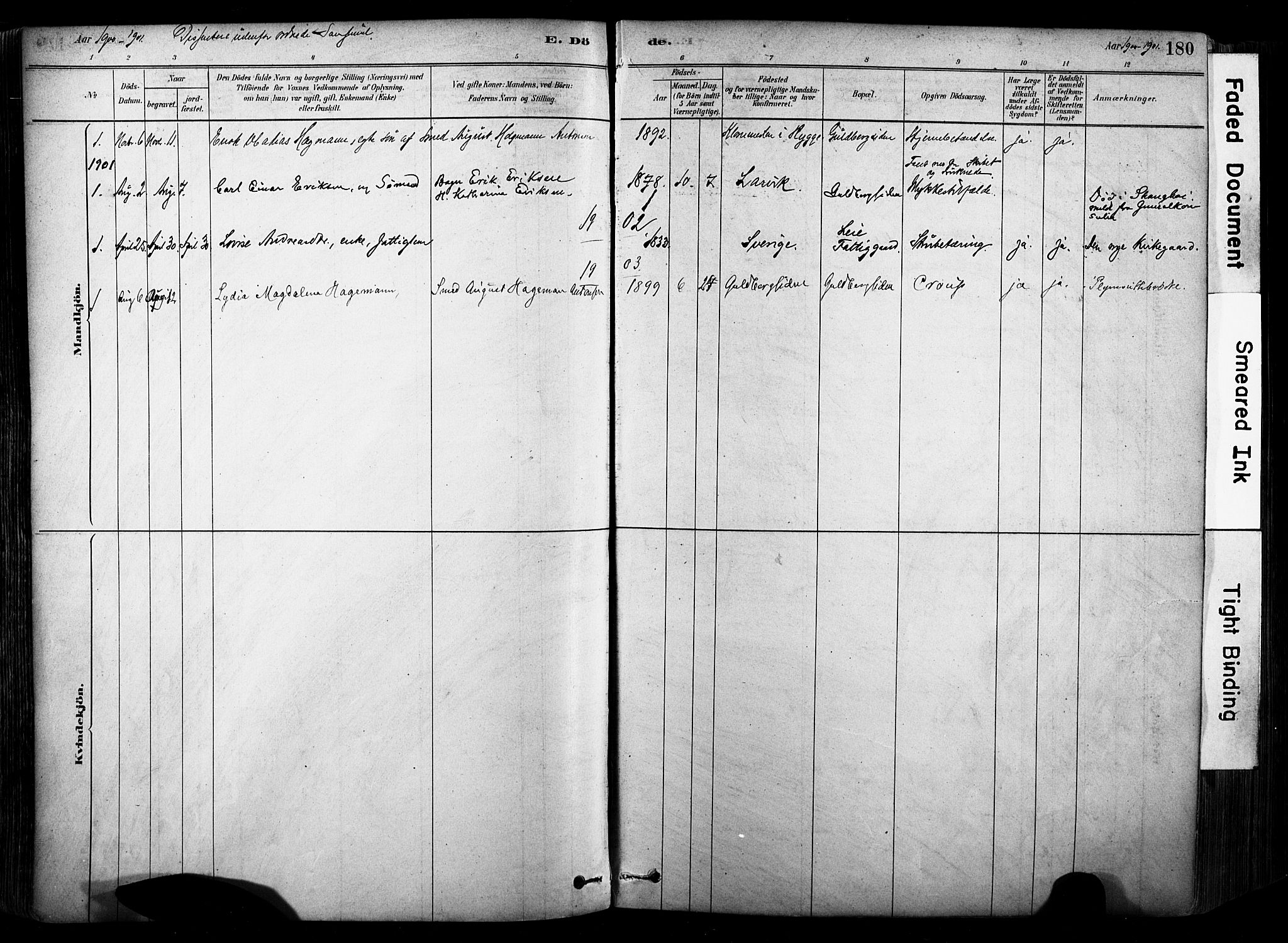 Glemmen prestekontor Kirkebøker, SAO/A-10908/F/Fa/L0012: Parish register (official) no. 12, 1878-1973, p. 180