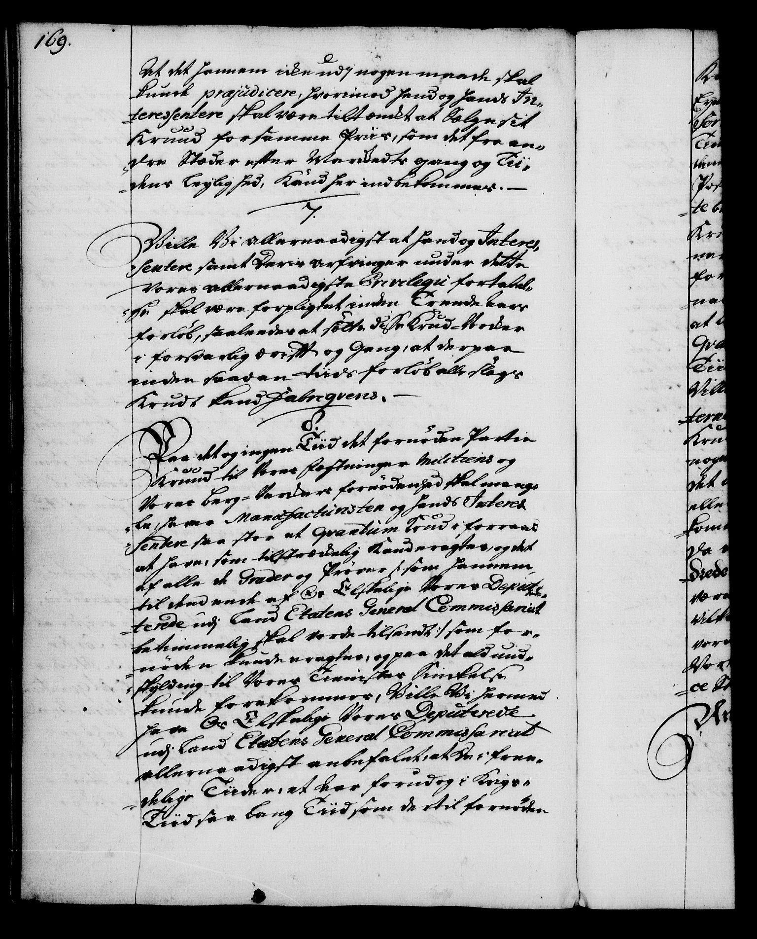 Rentekammeret, Kammerkanselliet, AV/RA-EA-3111/G/Gg/Gga/L0005: Norsk ekspedisjonsprotokoll med register (merket RK 53.5), 1741-1749, p. 169
