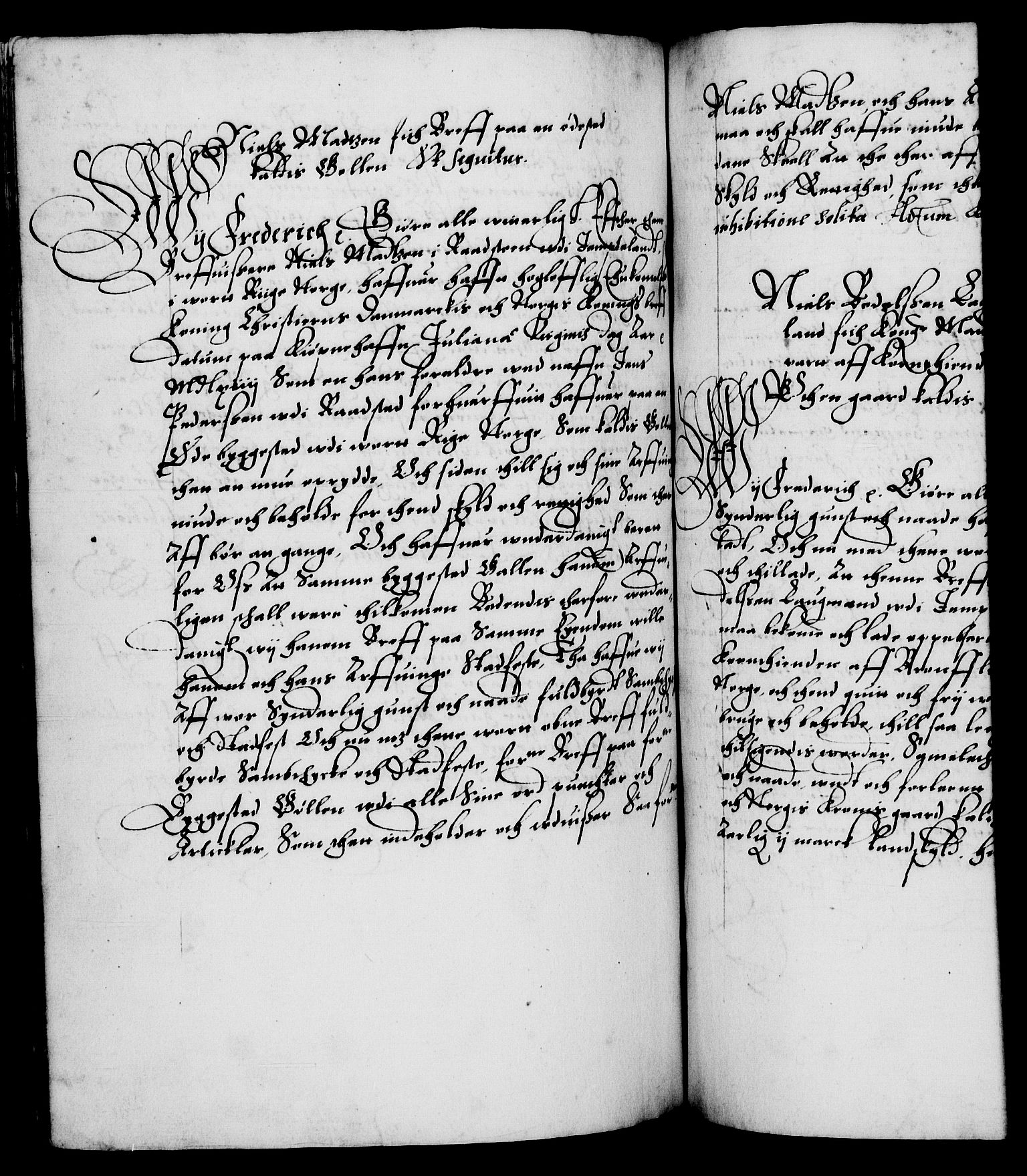 Danske Kanselli 1572-1799, RA/EA-3023/F/Fc/Fca/Fcaa/L0001: Norske registre (mikrofilm), 1572-1588, p. 383b