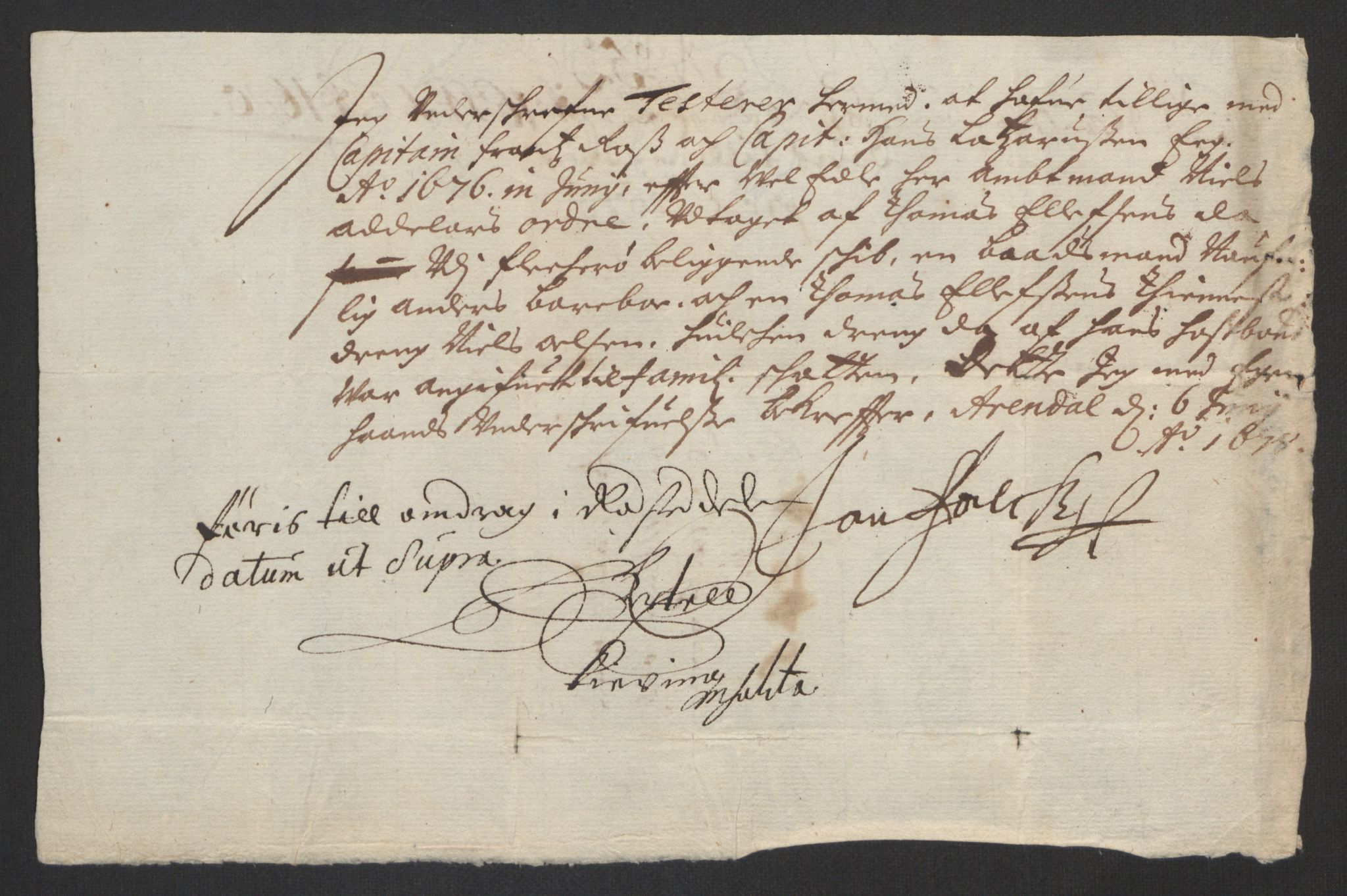 Rentekammeret inntil 1814, Reviderte regnskaper, Byregnskaper, AV/RA-EA-4066/R/Rm/L0258: [M1] Kontribusjonsregnskap, 1664-1700, p. 308