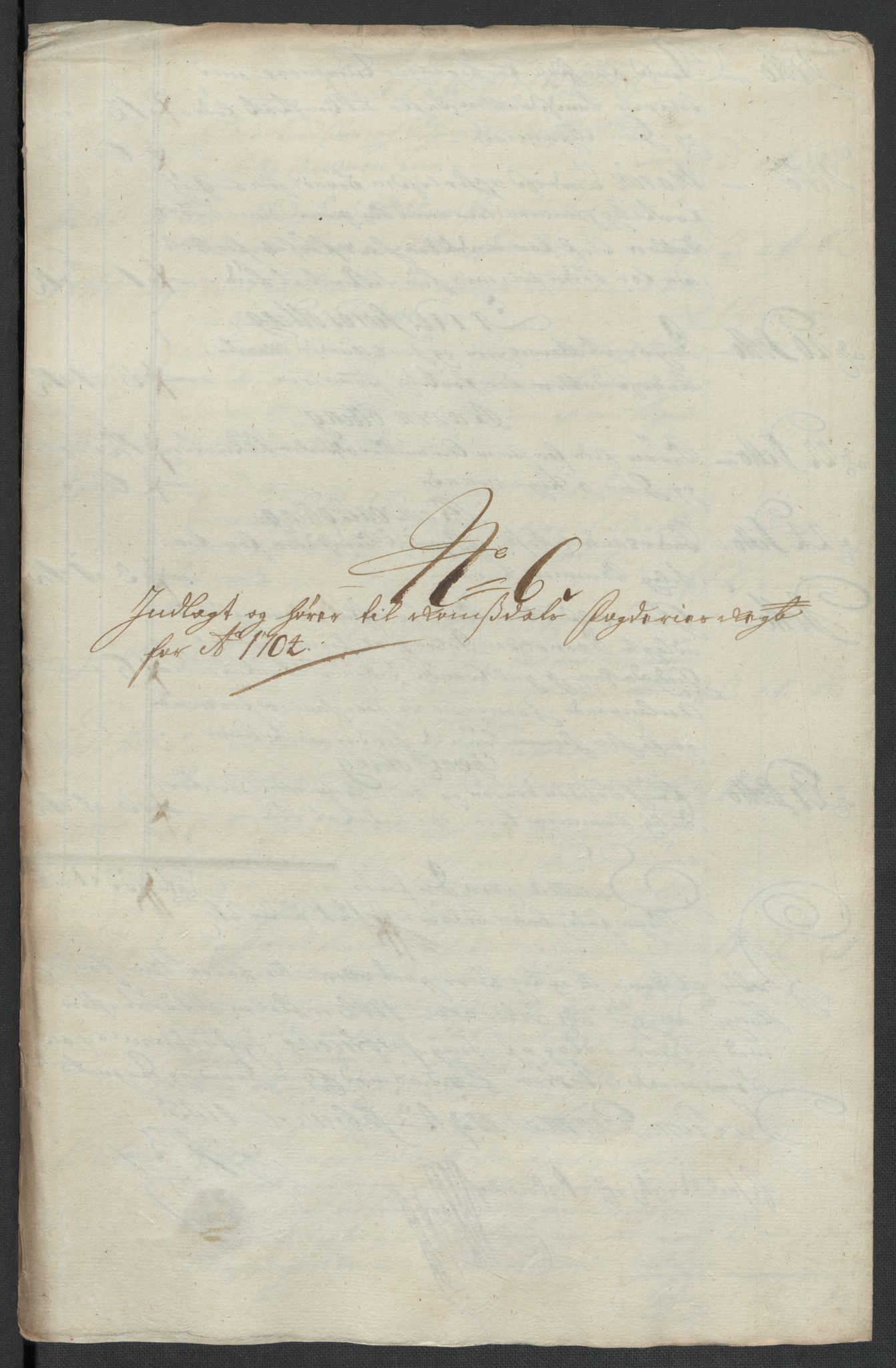 Rentekammeret inntil 1814, Reviderte regnskaper, Fogderegnskap, RA/EA-4092/R55/L3656: Fogderegnskap Romsdal, 1703-1705, p. 239