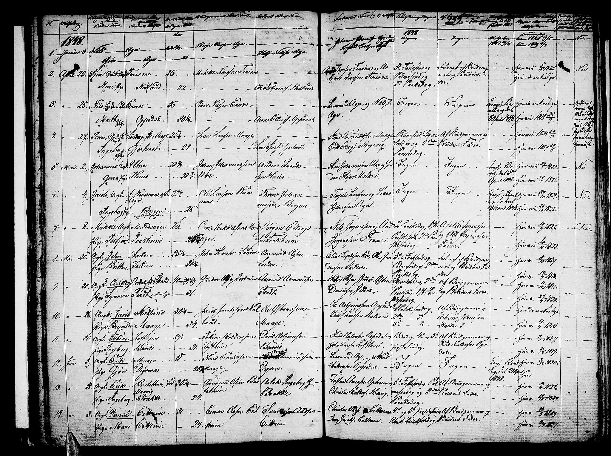 Ullensvang sokneprestembete, AV/SAB-A-78701/H/Haa: Parish register (official) no. A 10, 1825-1853, p. 259