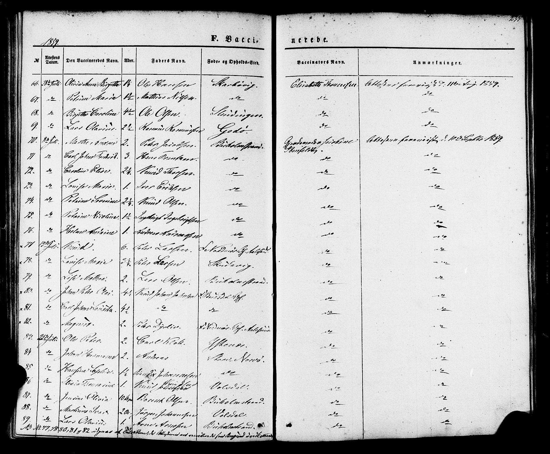 Ministerialprotokoller, klokkerbøker og fødselsregistre - Møre og Romsdal, AV/SAT-A-1454/528/L0398: Parish register (official) no. 528A09, 1858-1864, p. 235