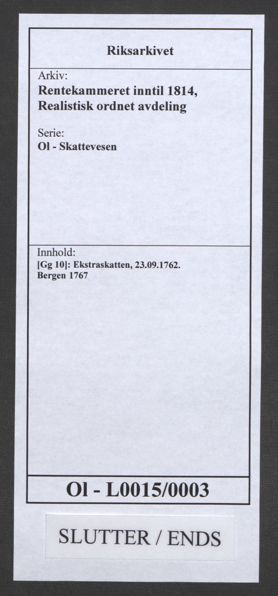 Rentekammeret inntil 1814, Realistisk ordnet avdeling, AV/RA-EA-4070/Ol/L0015/0003: [Gg 10]: Ekstraskatten, 23.09.1762. Stavanger by, Jæren og Dalane, Bergen / Bergen, 1767, p. 14