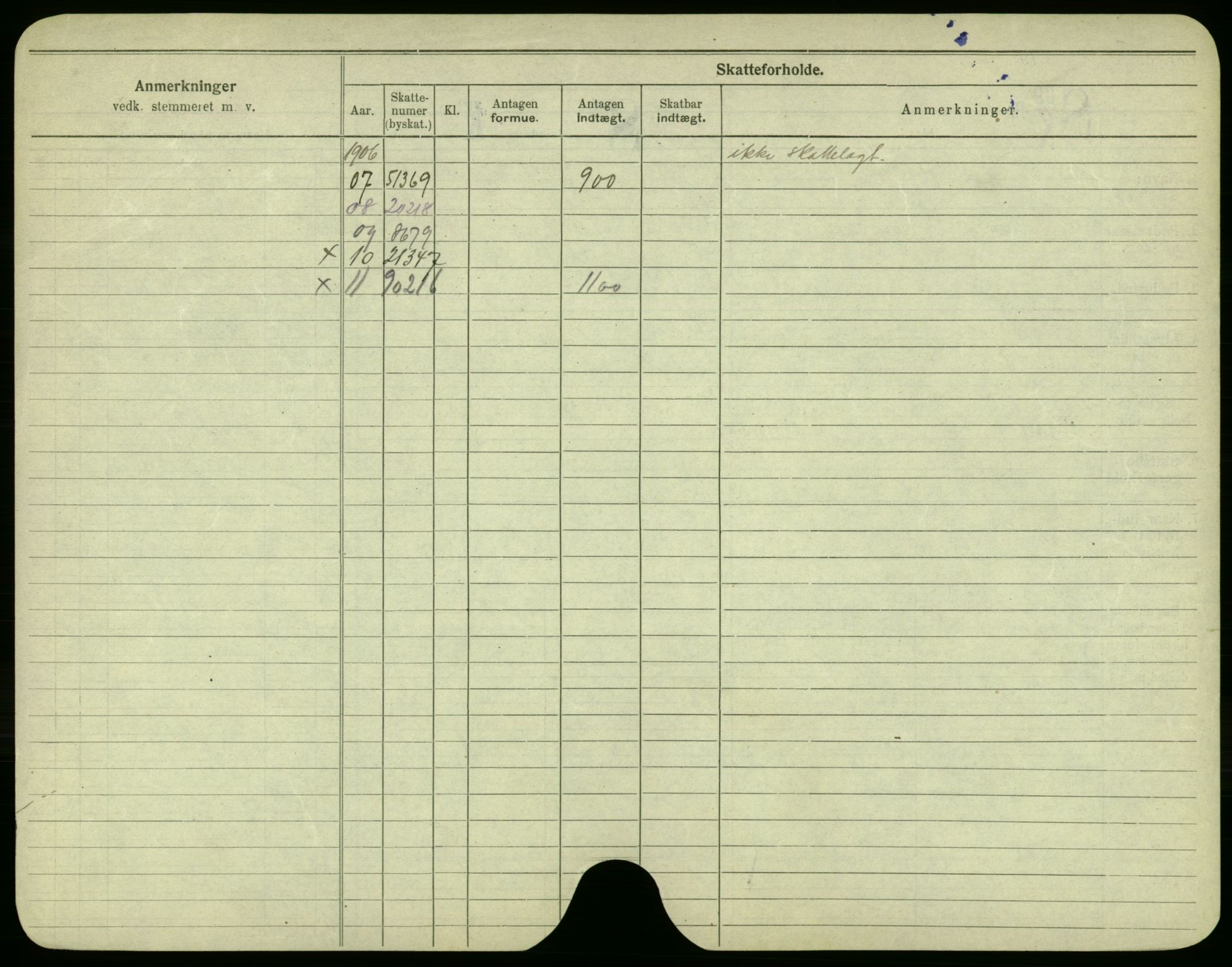 Oslo folkeregister, Registerkort, AV/SAO-A-11715/F/Fa/Fac/L0002: Menn, 1906-1914, p. 802b