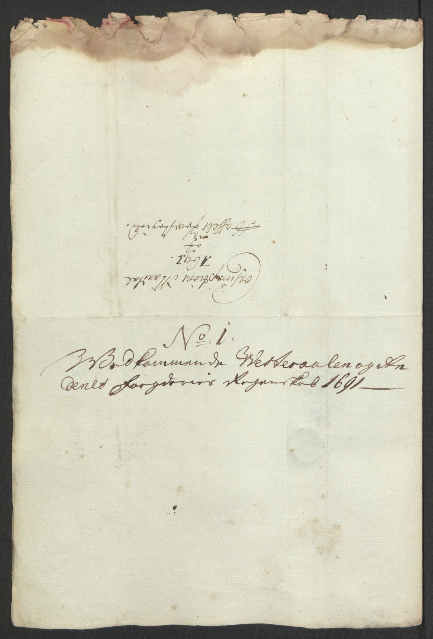 Rentekammeret inntil 1814, Reviderte regnskaper, Fogderegnskap, AV/RA-EA-4092/R67/L4676: Fogderegnskap Vesterålen, Andenes og Lofoten, 1691-1693, p. 40