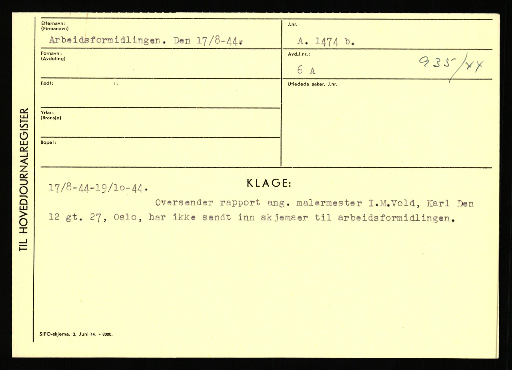 Statspolitiet - Hovedkontoret / Osloavdelingen, AV/RA-S-1329/C/Ca/L0001: Aabakken - Armann, 1943-1945, p. 4790