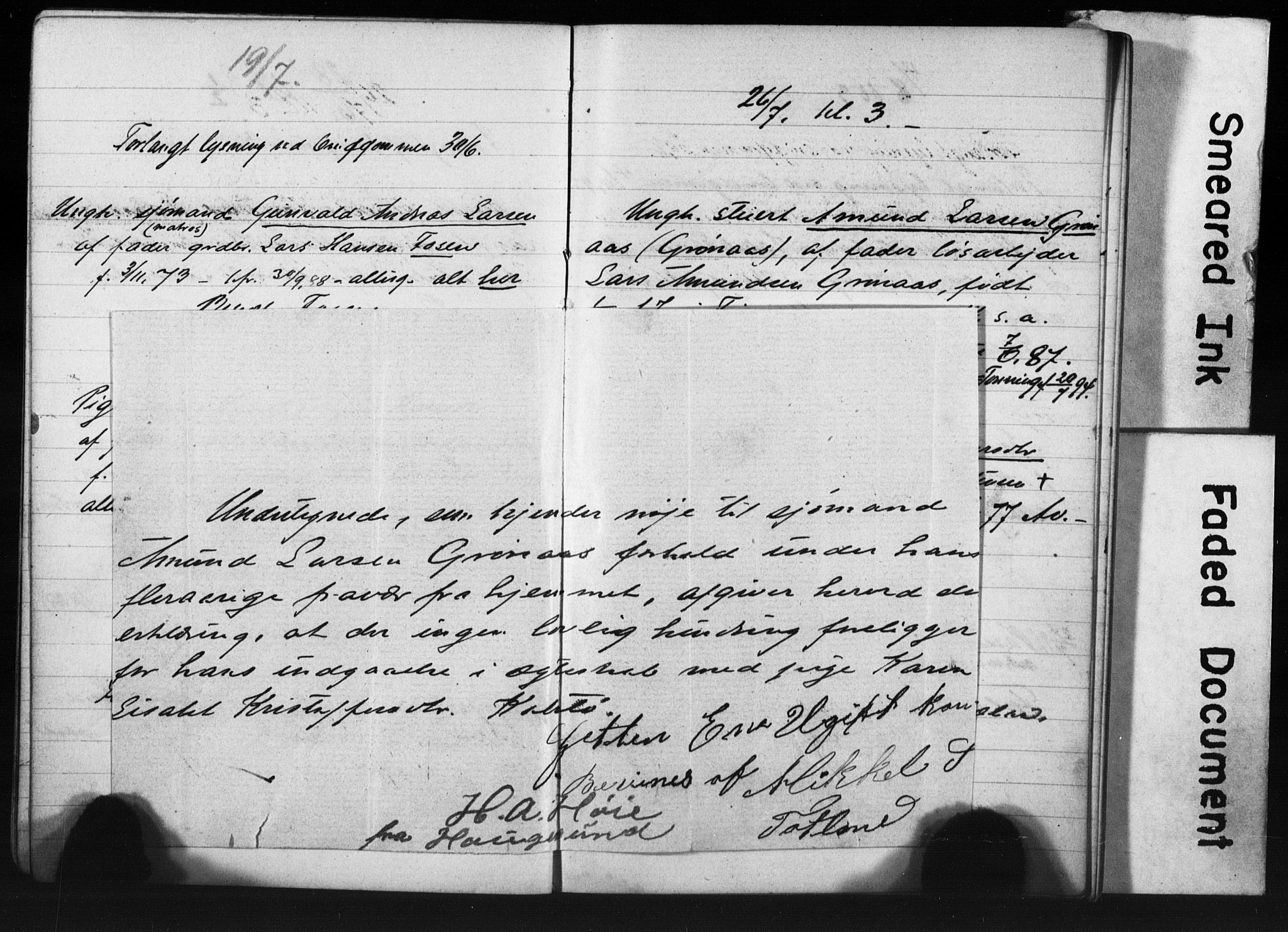 Avaldsnes sokneprestkontor, SAST/A -101851/I/Ie/L0003: Banns register no. IX 3C, 1894-1897