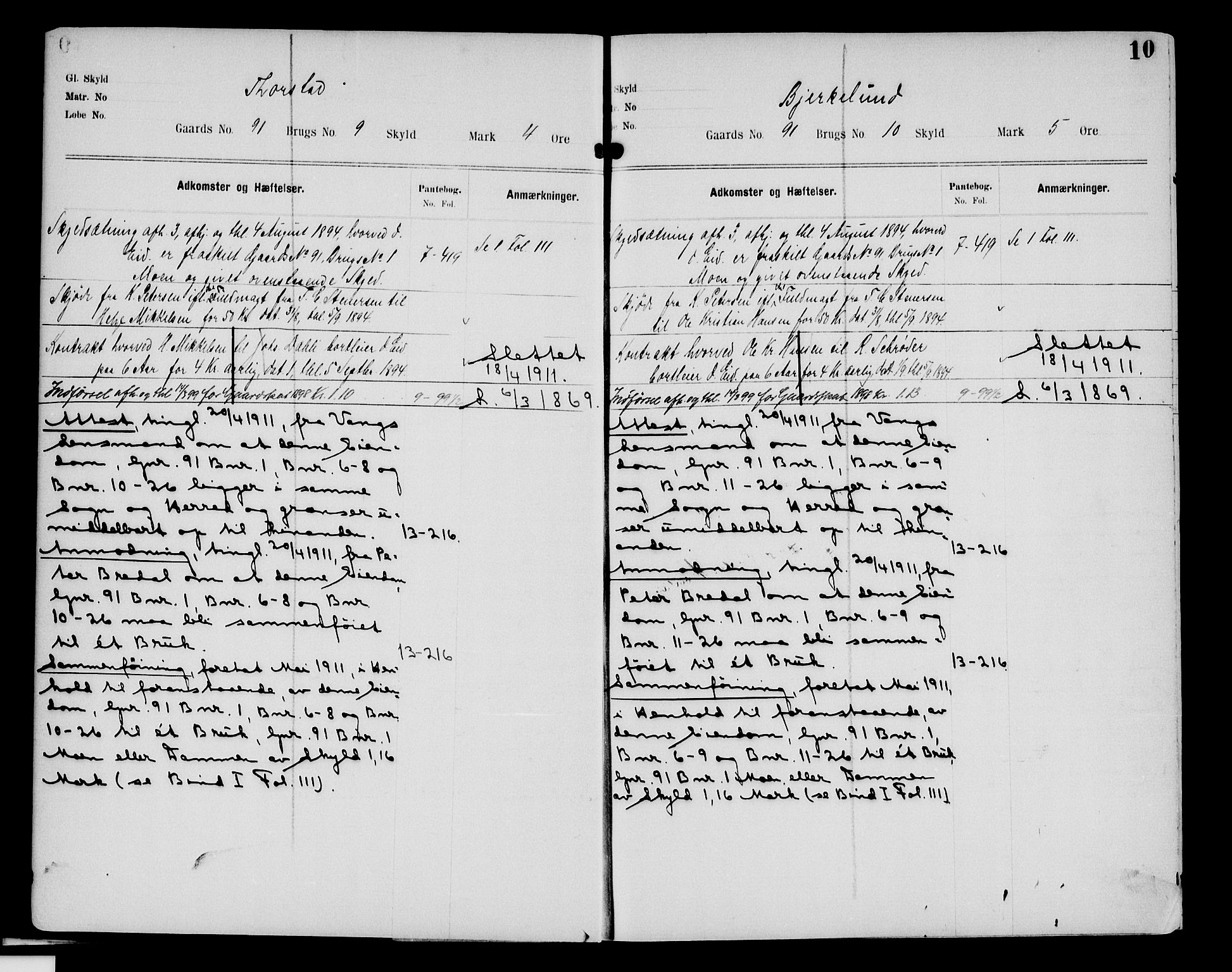 Nord-Hedmark sorenskriveri, SAH/TING-012/H/Ha/Had/Hade/L0002: Mortgage register no. 4.2, 1893-1940, p. 10