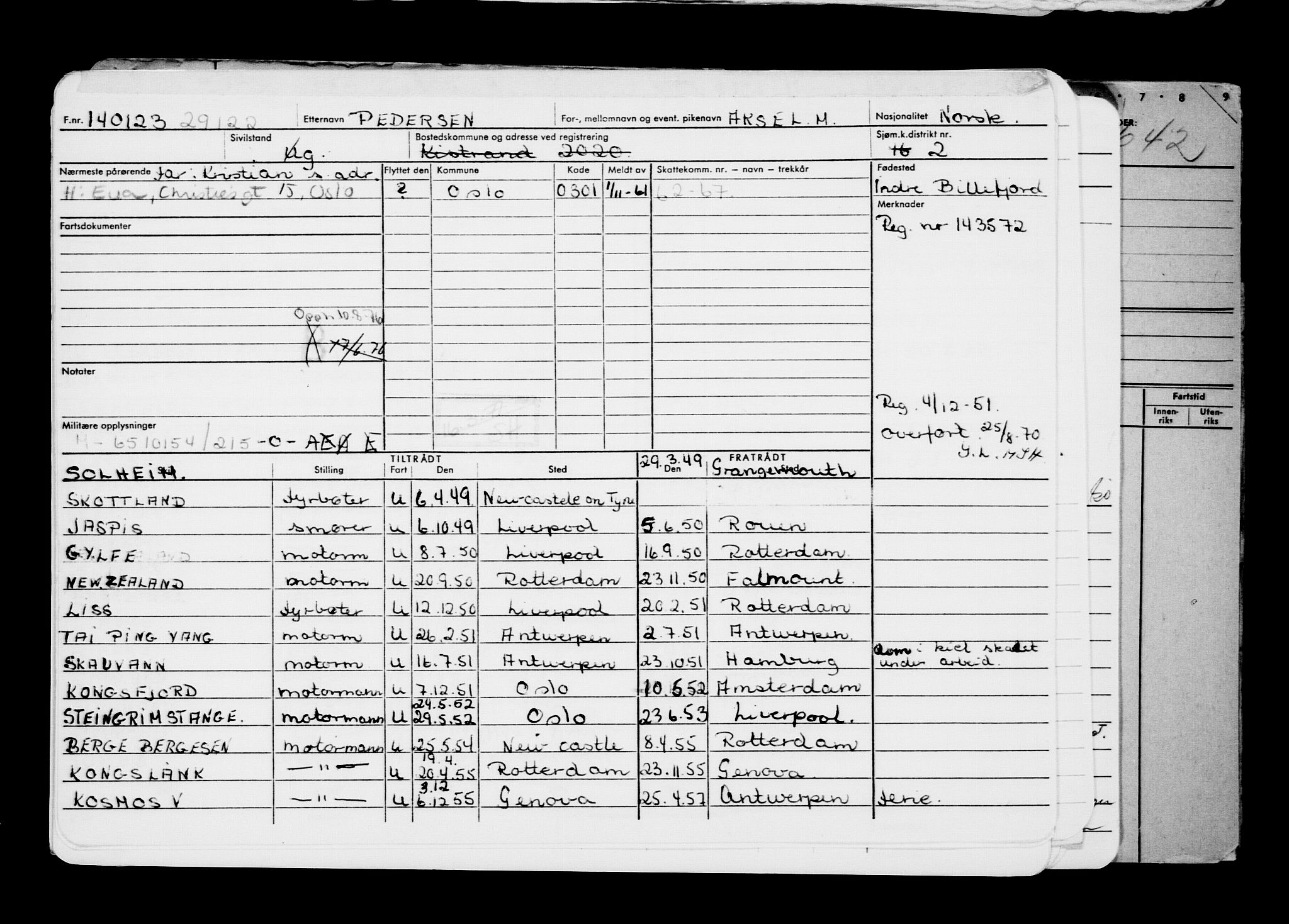 Direktoratet for sjømenn, AV/RA-S-3545/G/Gb/L0214: Hovedkort, 1923, p. 400