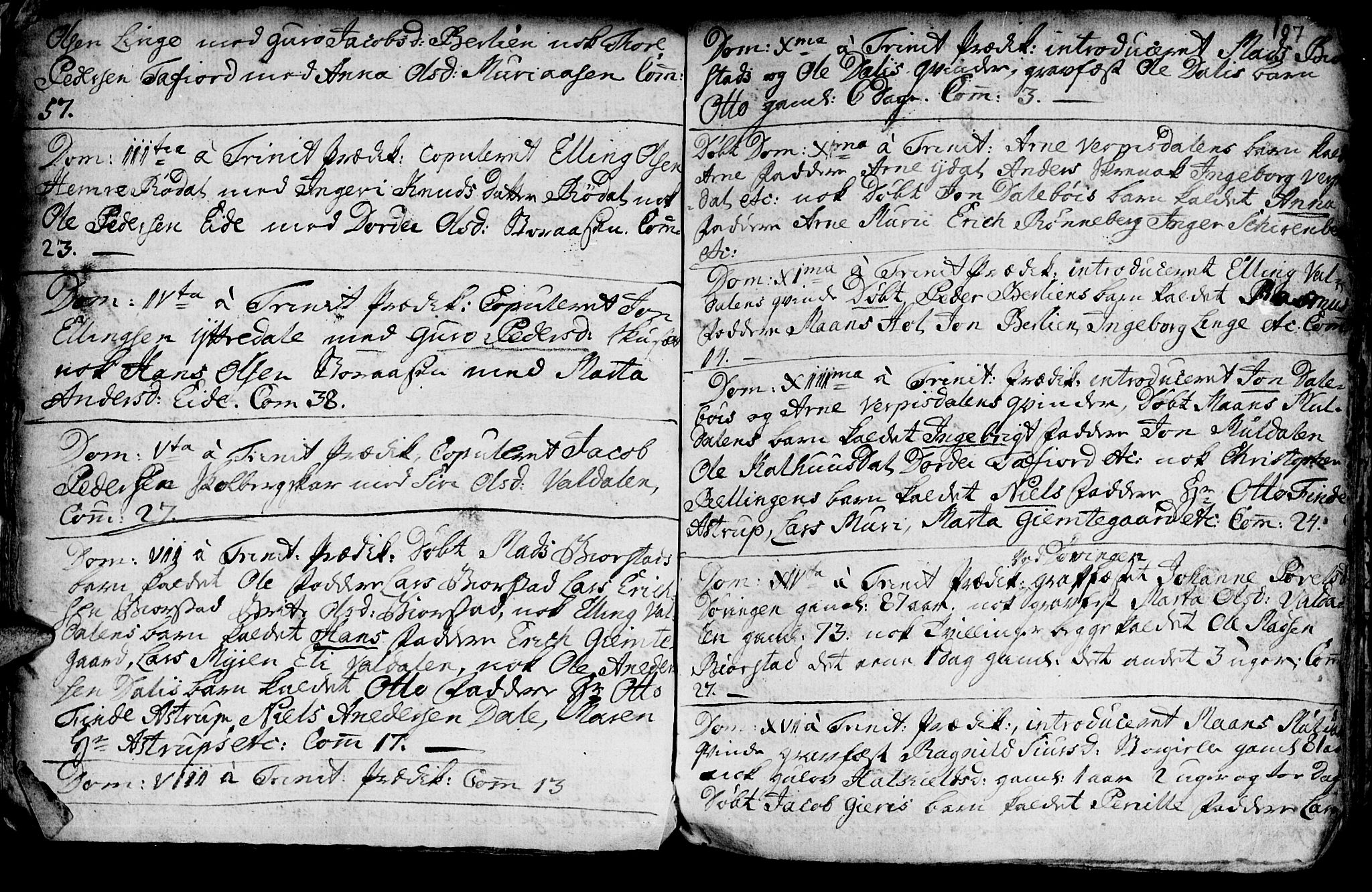 Ministerialprotokoller, klokkerbøker og fødselsregistre - Møre og Romsdal, AV/SAT-A-1454/519/L0240: Parish register (official) no. 519A01 /1, 1736-1760, p. 107