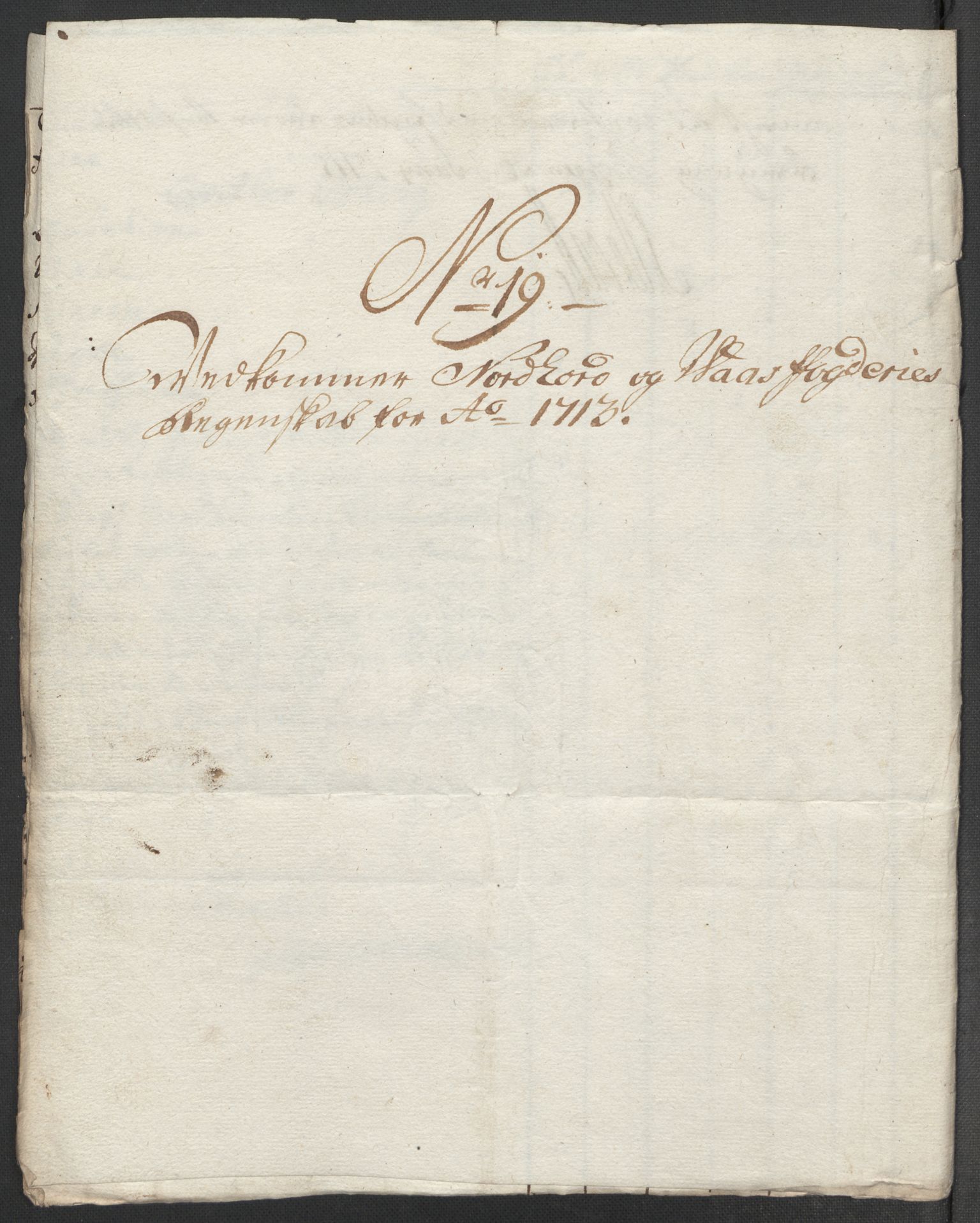 Rentekammeret inntil 1814, Reviderte regnskaper, Fogderegnskap, AV/RA-EA-4092/R51/L3195: Fogderegnskap Nordhordland og Voss, 1713, p. 224