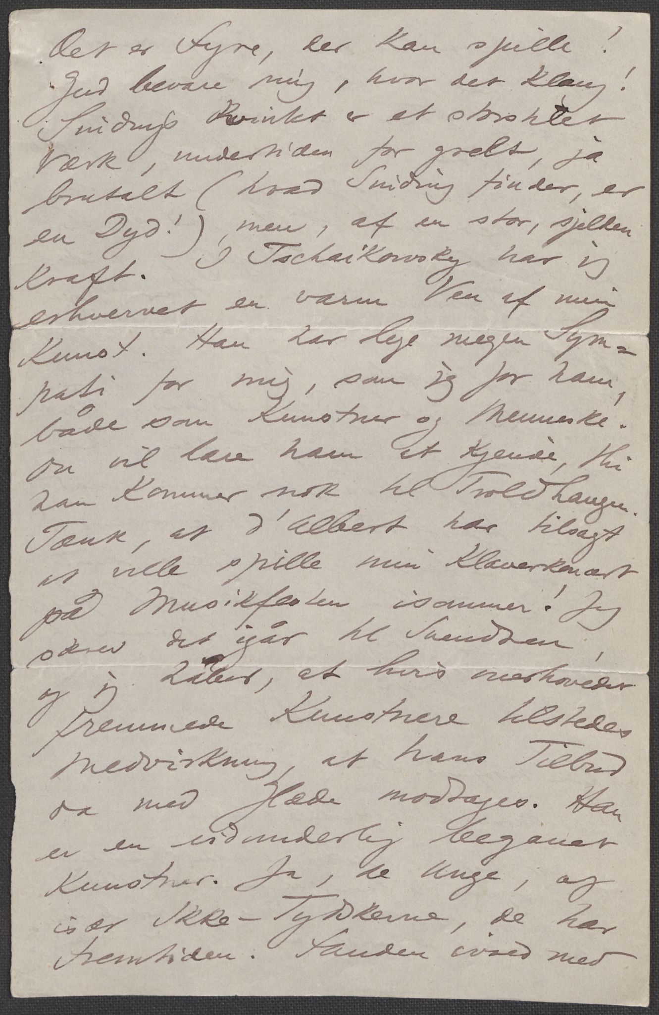 Beyer, Frants, AV/RA-PA-0132/F/L0001: Brev fra Edvard Grieg til Frantz Beyer og "En del optegnelser som kan tjene til kommentar til brevene" av Marie Beyer, 1872-1907, p. 255