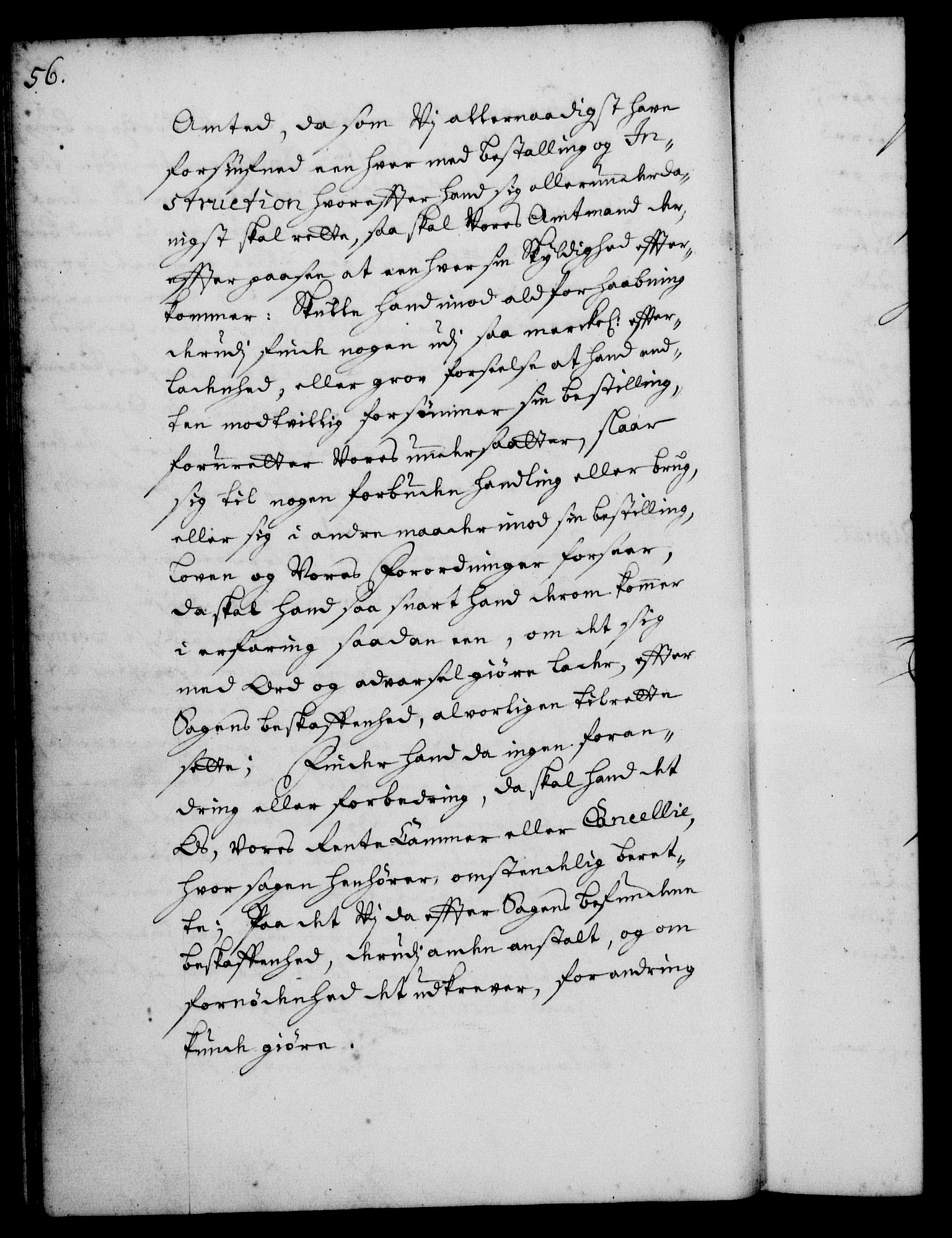 Rentekammeret, Kammerkanselliet, RA/EA-3111/G/Gg/Ggi/L0001: Norsk instruksjonsprotokoll med register (merket RK 53.34), 1720-1729, p. 56