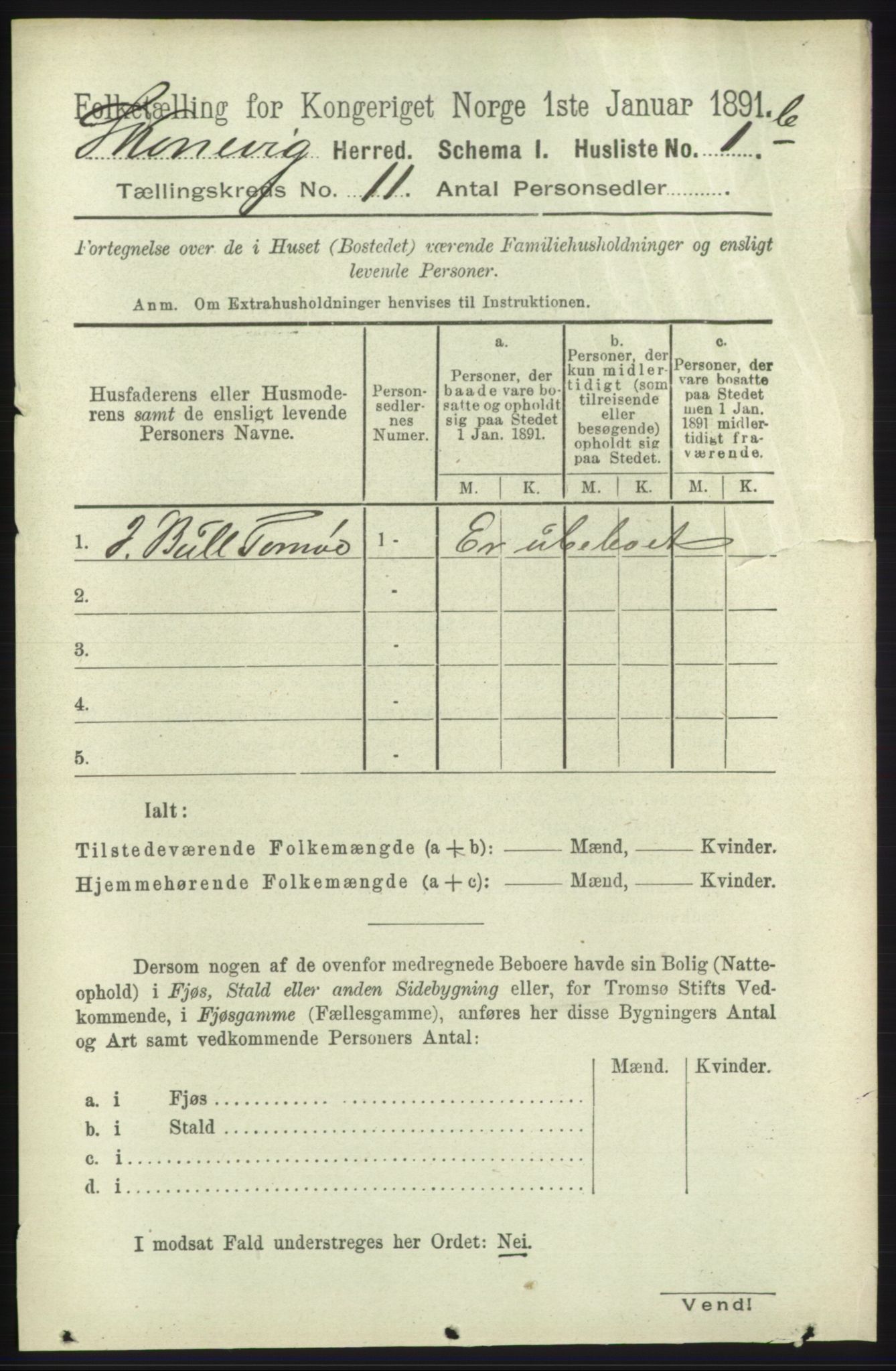 RA, 1891 census for 1212 Skånevik, 1891, p. 3251