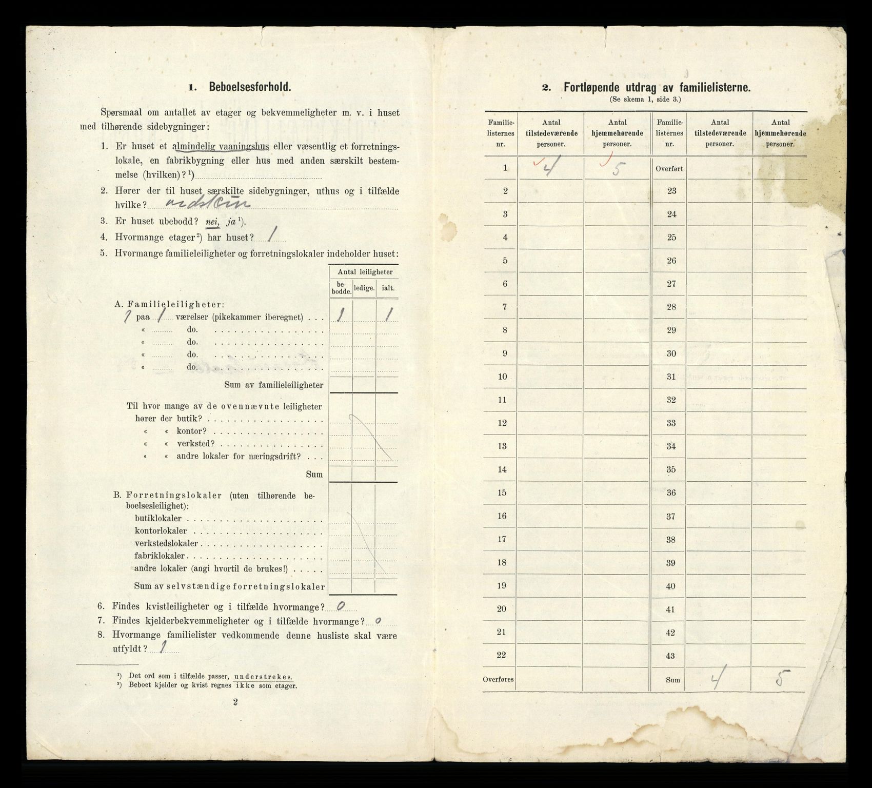 RA, 1910 census for Horten, 1910, p. 4647