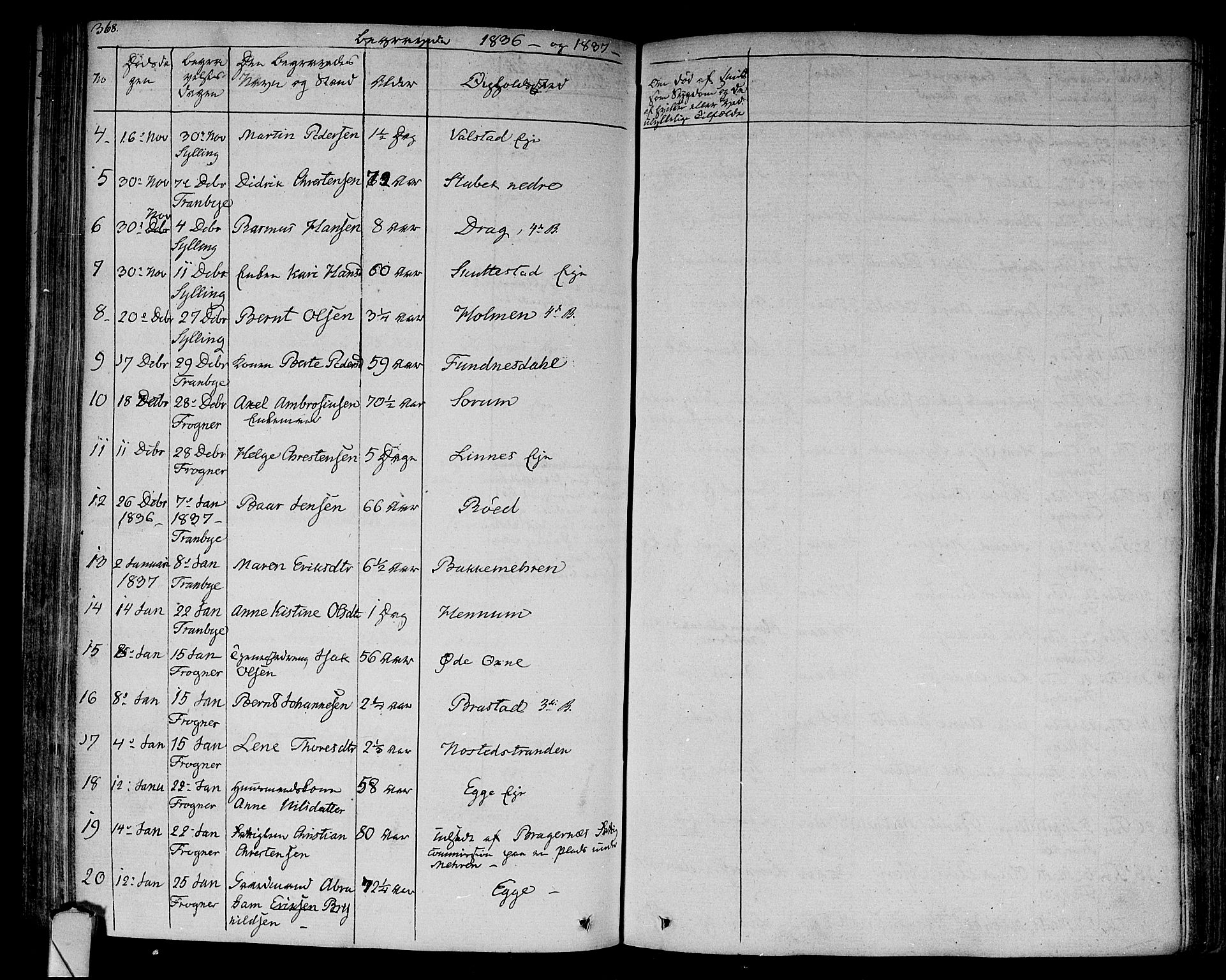 Lier kirkebøker, AV/SAKO-A-230/F/Fa/L0010: Parish register (official) no. I 10, 1827-1843, p. 368