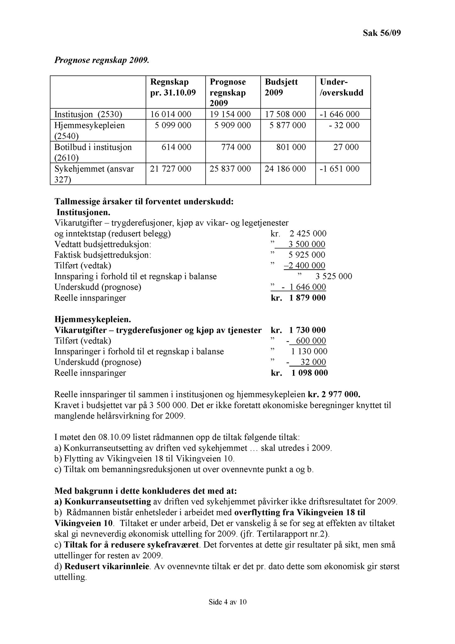 Klæbu Kommune, TRKO/KK/14-UTY/L002: Utvalg for tjenesteyting - Møtedokumenter, 2009, p. 42